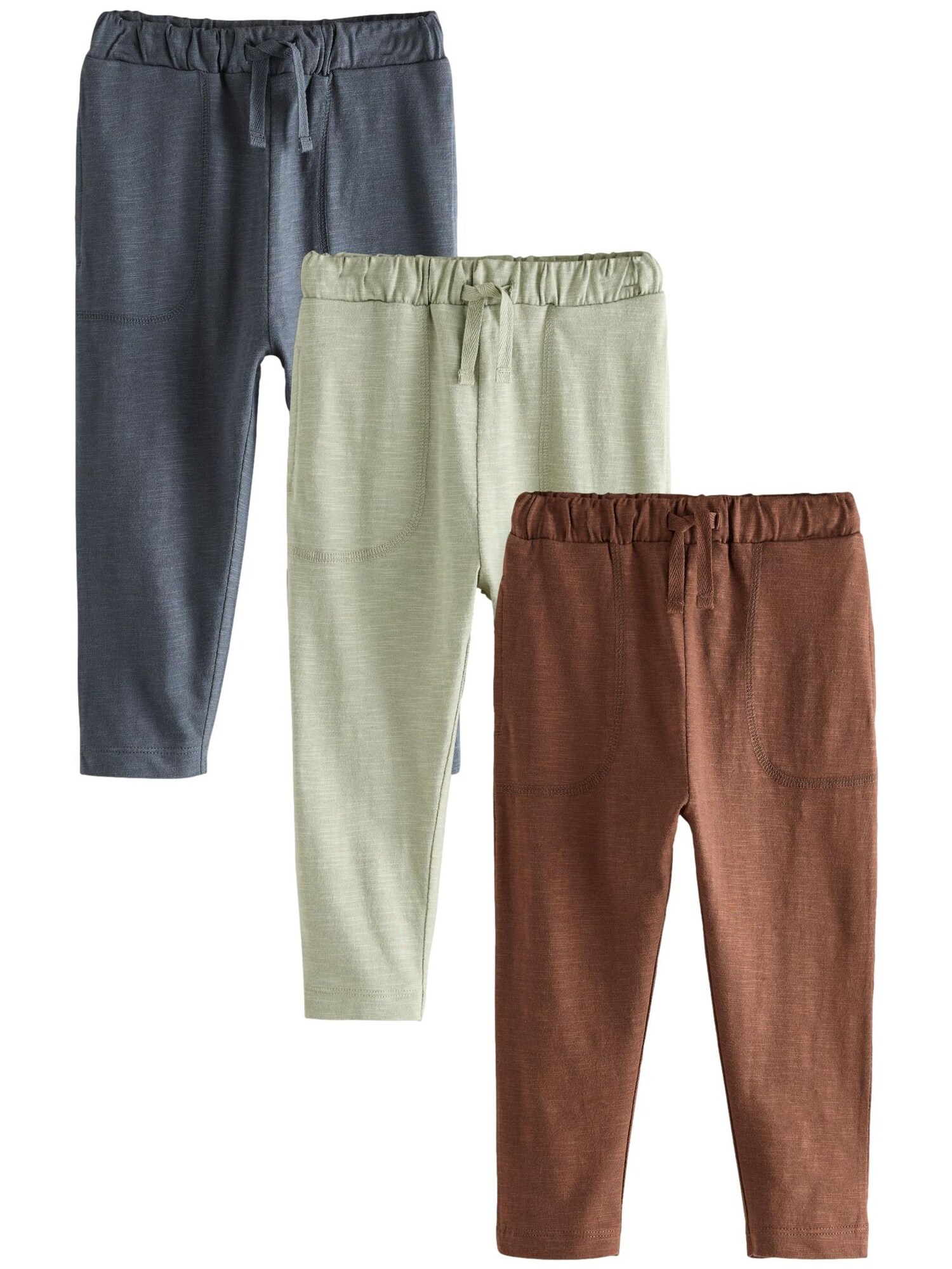 Next Pantaloni  albastru / maro / gri amestecat