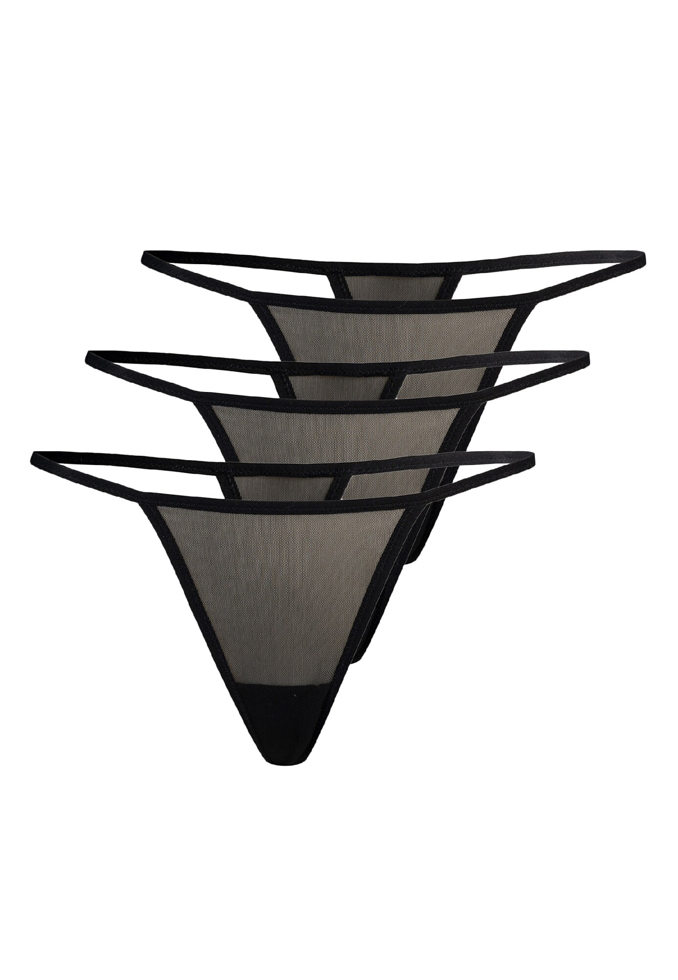 TEYLI Tanga Paski  negru