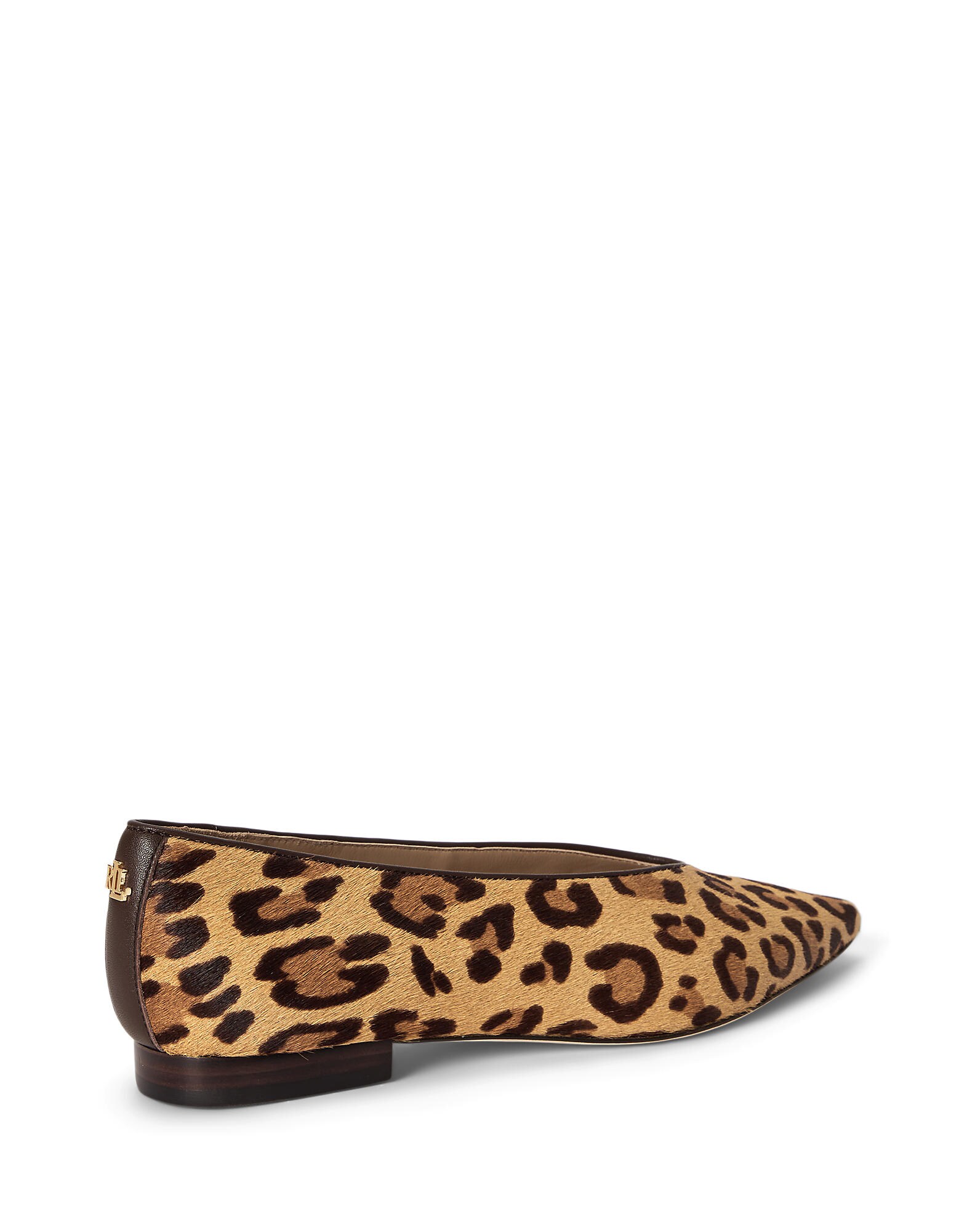 Lauren Ralph Lauren Bailarina 'AUDRI'  chocolate / cognac / capuchino – imagen 4