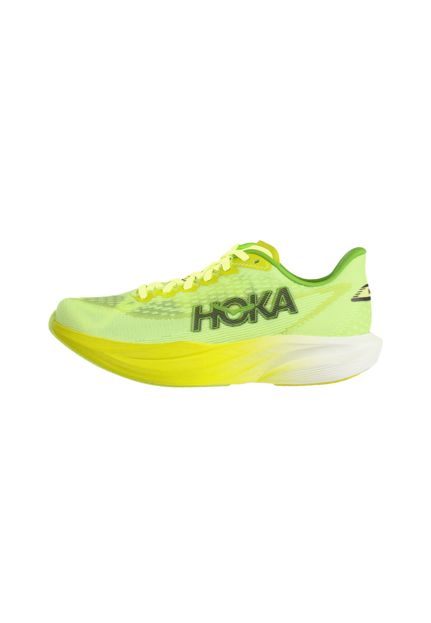 HOKA Bežecká obuv 'Mach 7'  neónovo žltá / svetlozelená / čierna