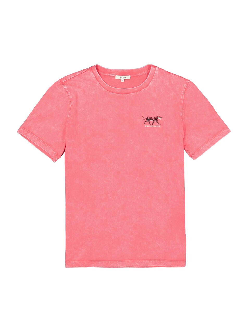 T-shirt rosa / svart