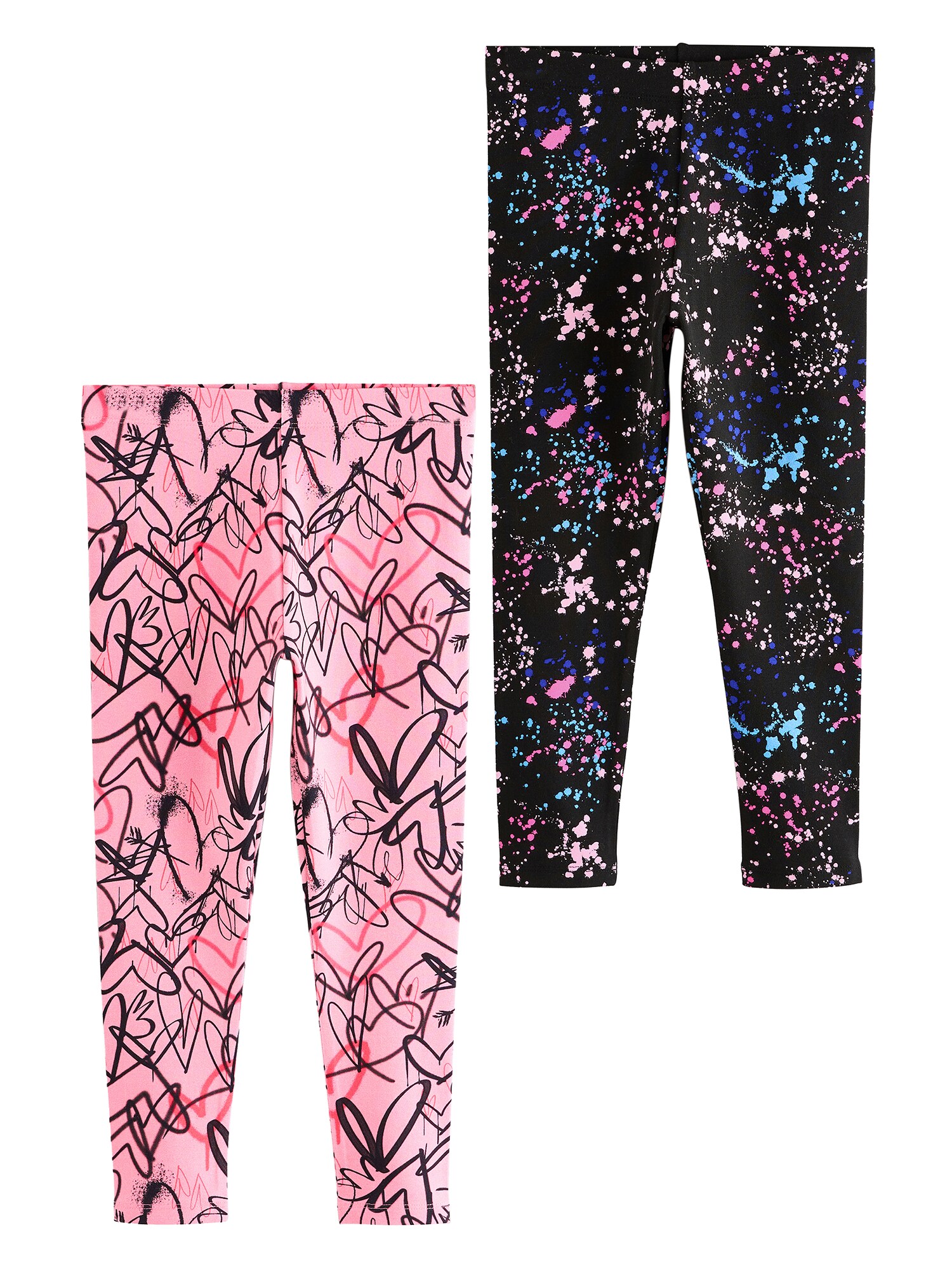 Next Leggings  roz / negru