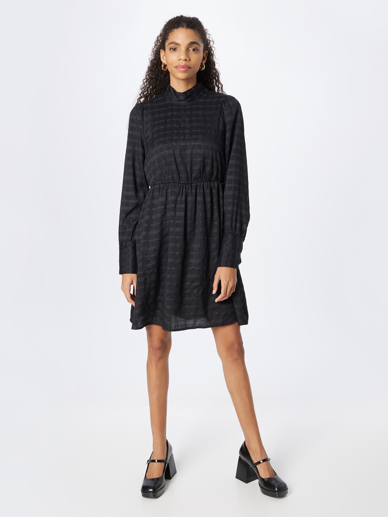 VERO MODA Ruha 'KHLOE'  sötétszürke / fekete termék 2. képe