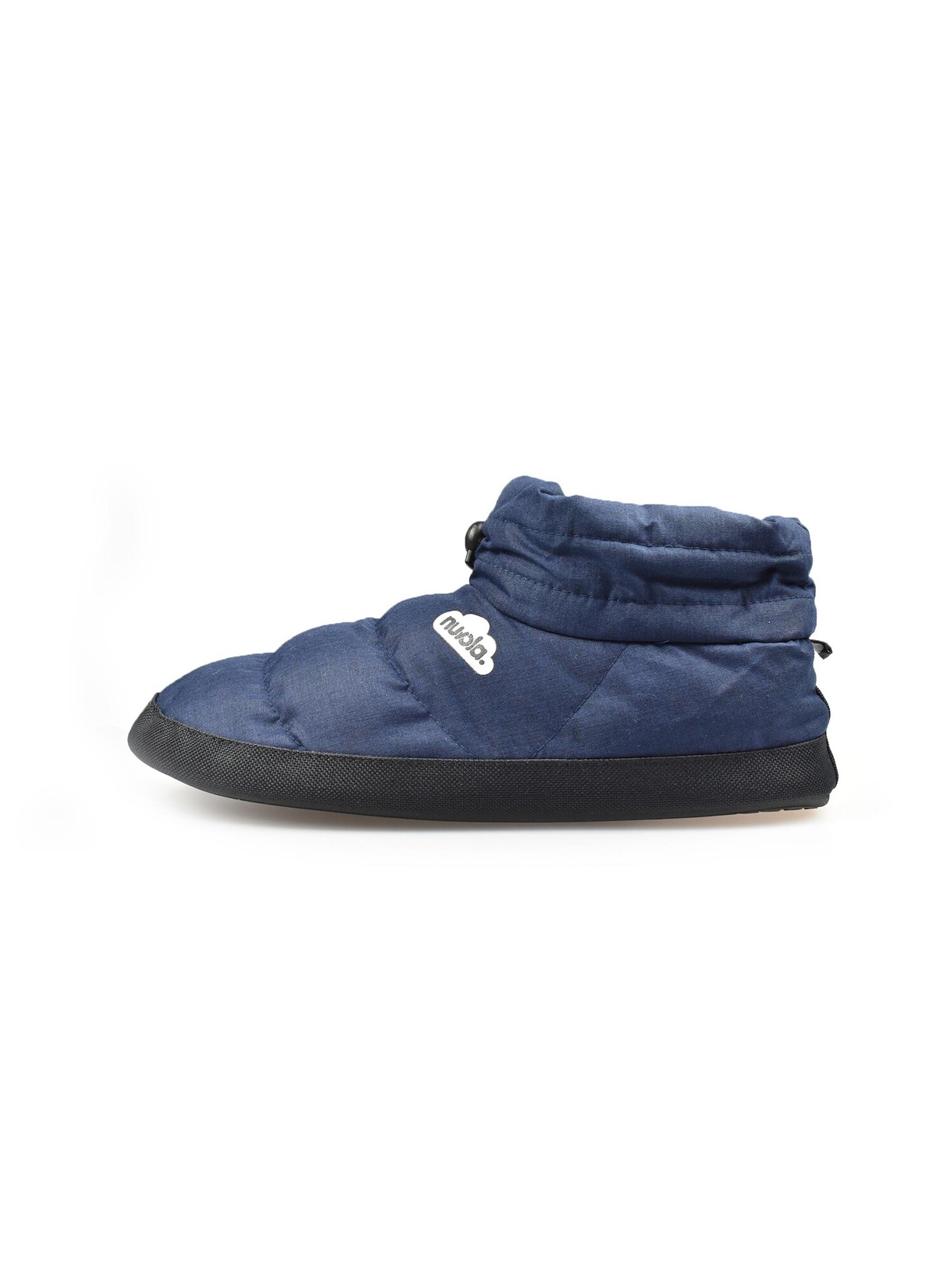 Nuvola. Zapatillas de casa 'Boot Home Marbled' azul oscuro
