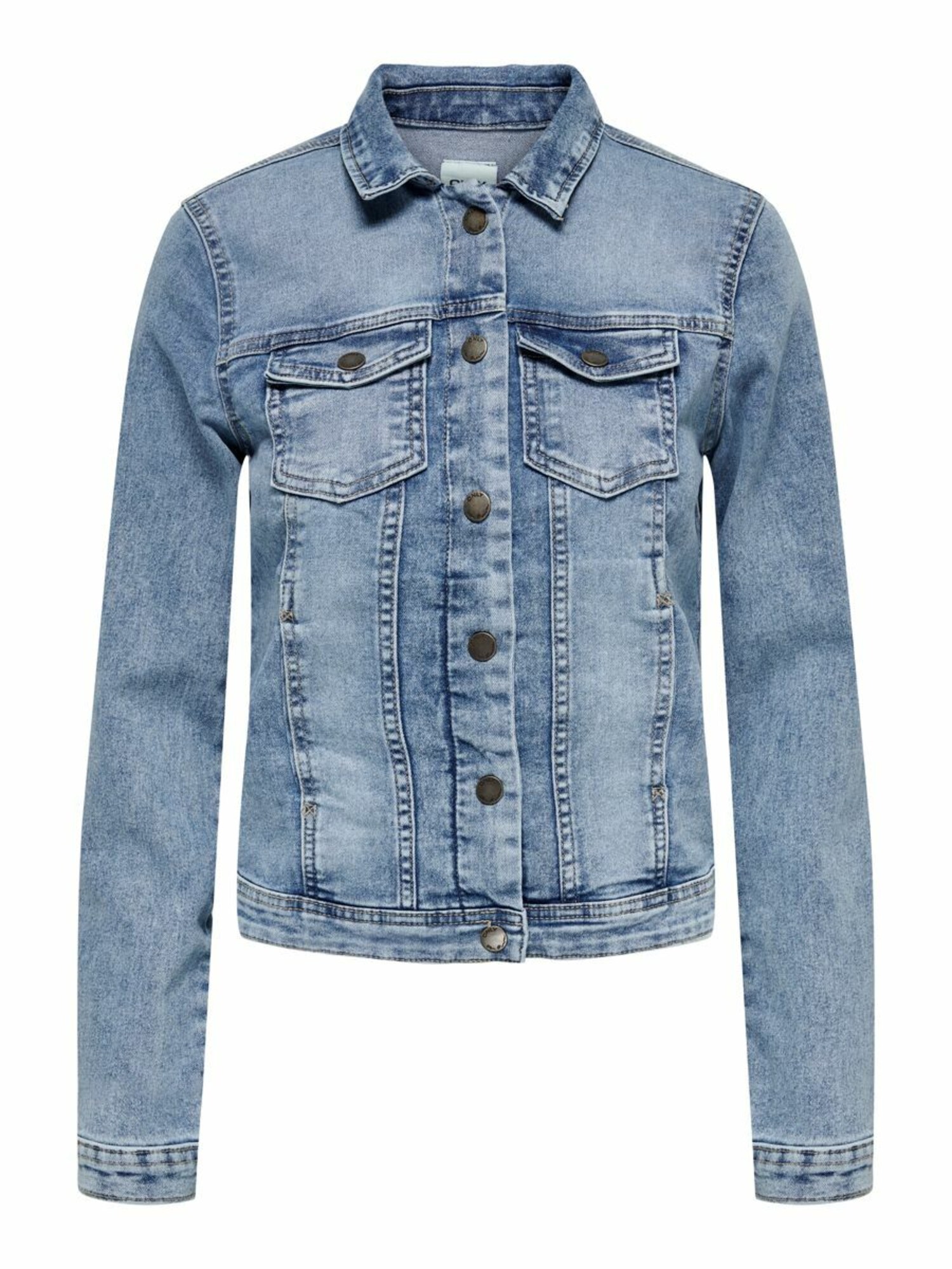 Only Tall Prechodná bunda  modrá denim / tmavomodrá