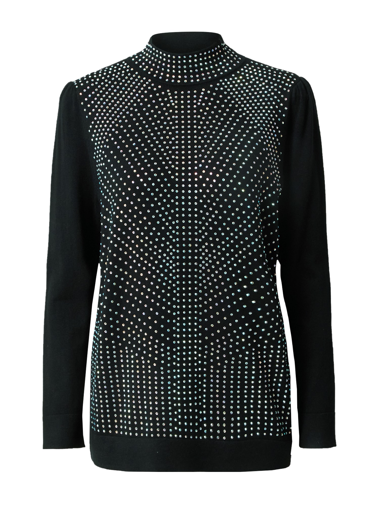 Wallis Pullover  preto / transparente