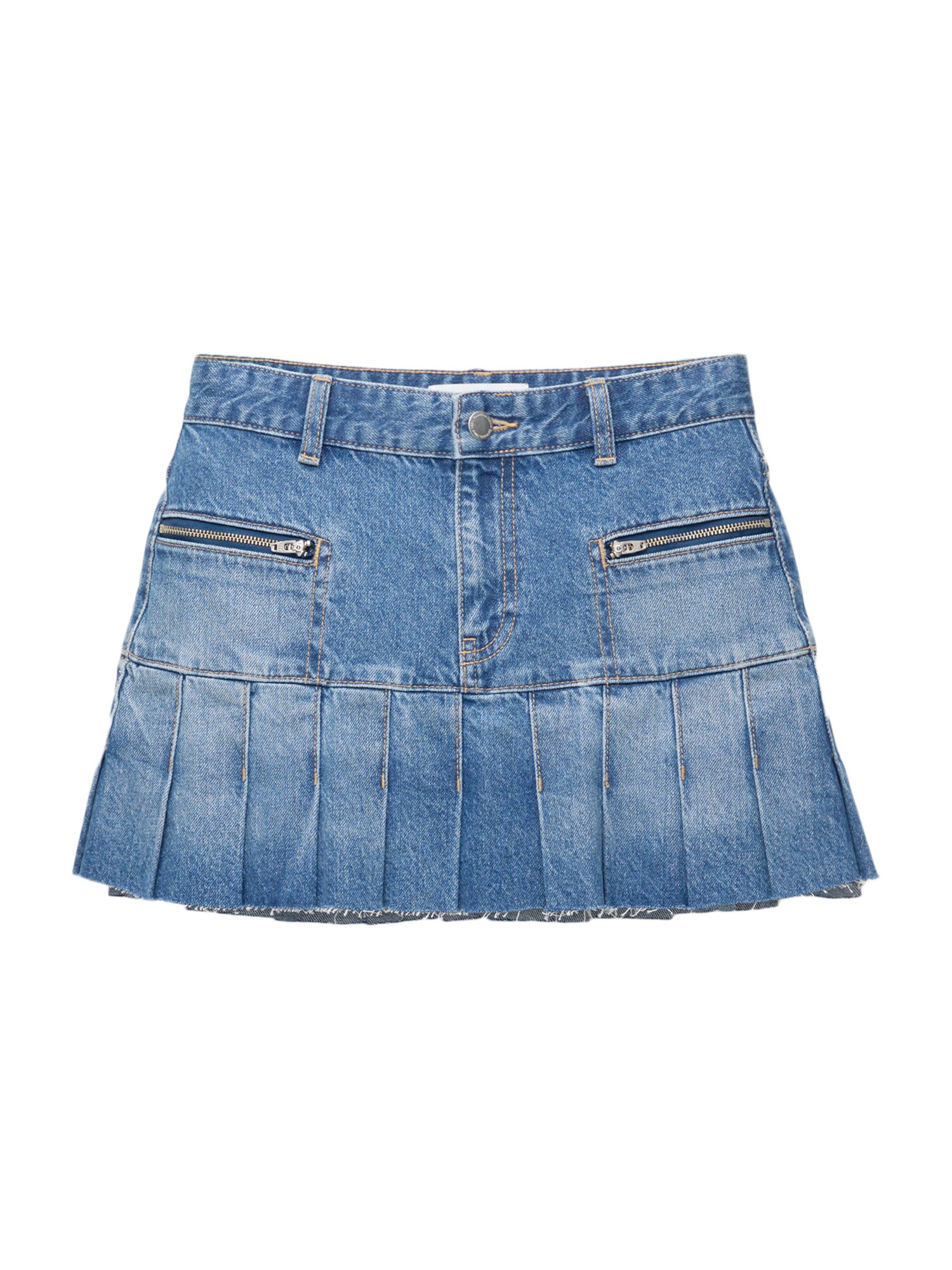 Pull&Bear Fustă  albastru denim