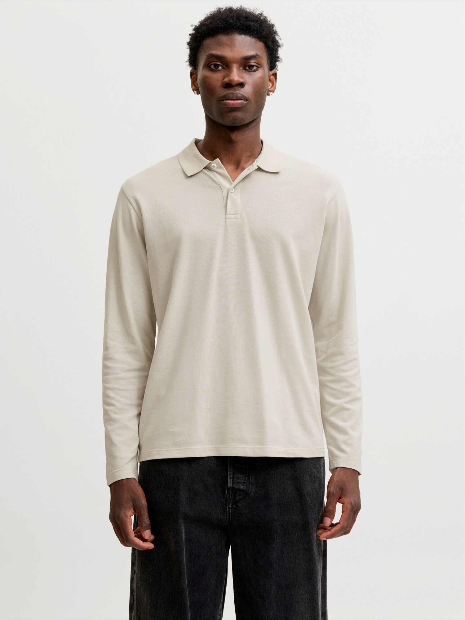 JACK & JONES Tricou JJKane ecru