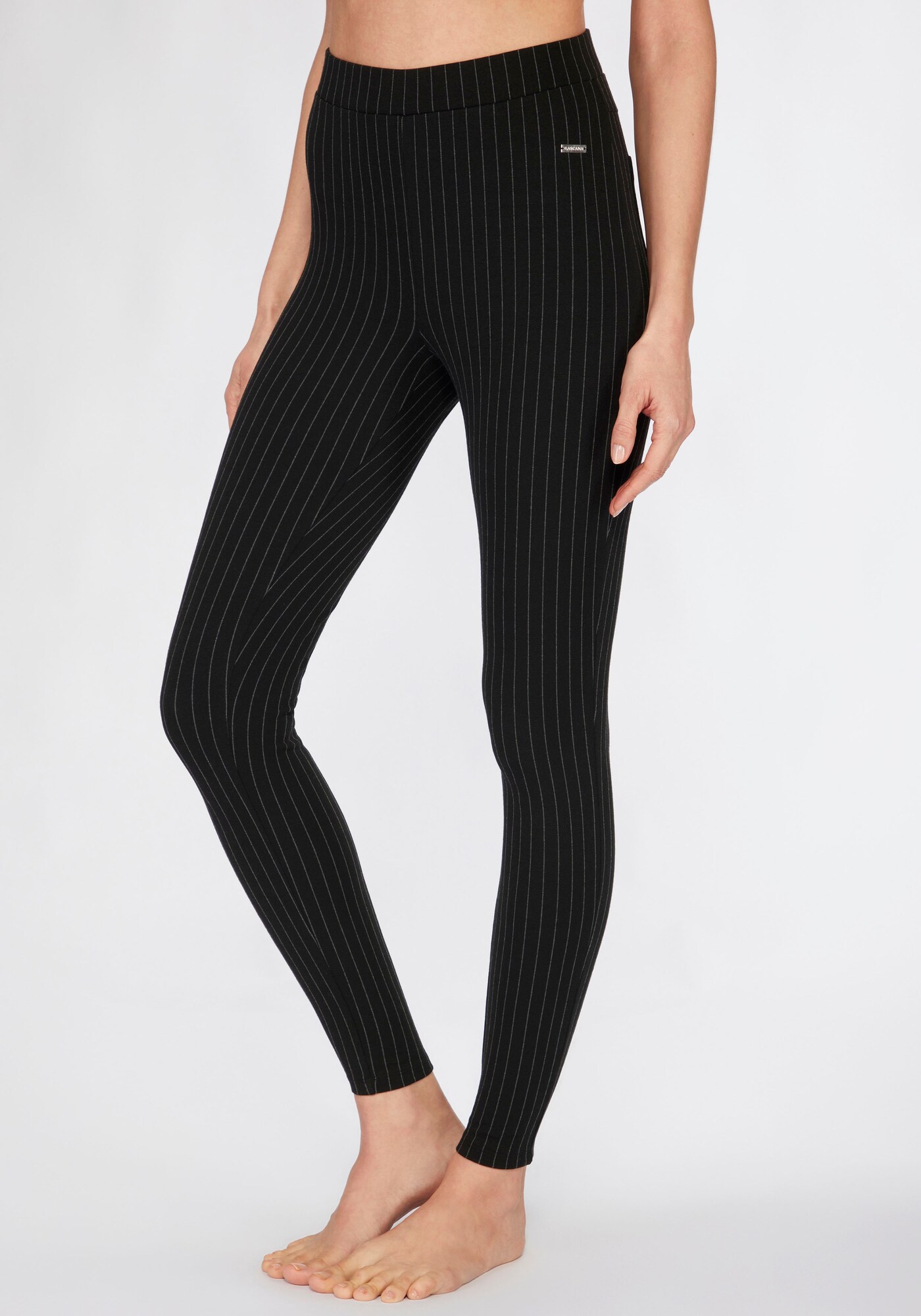 LASCANA Leggings  fekete / fehér termék 2. képe