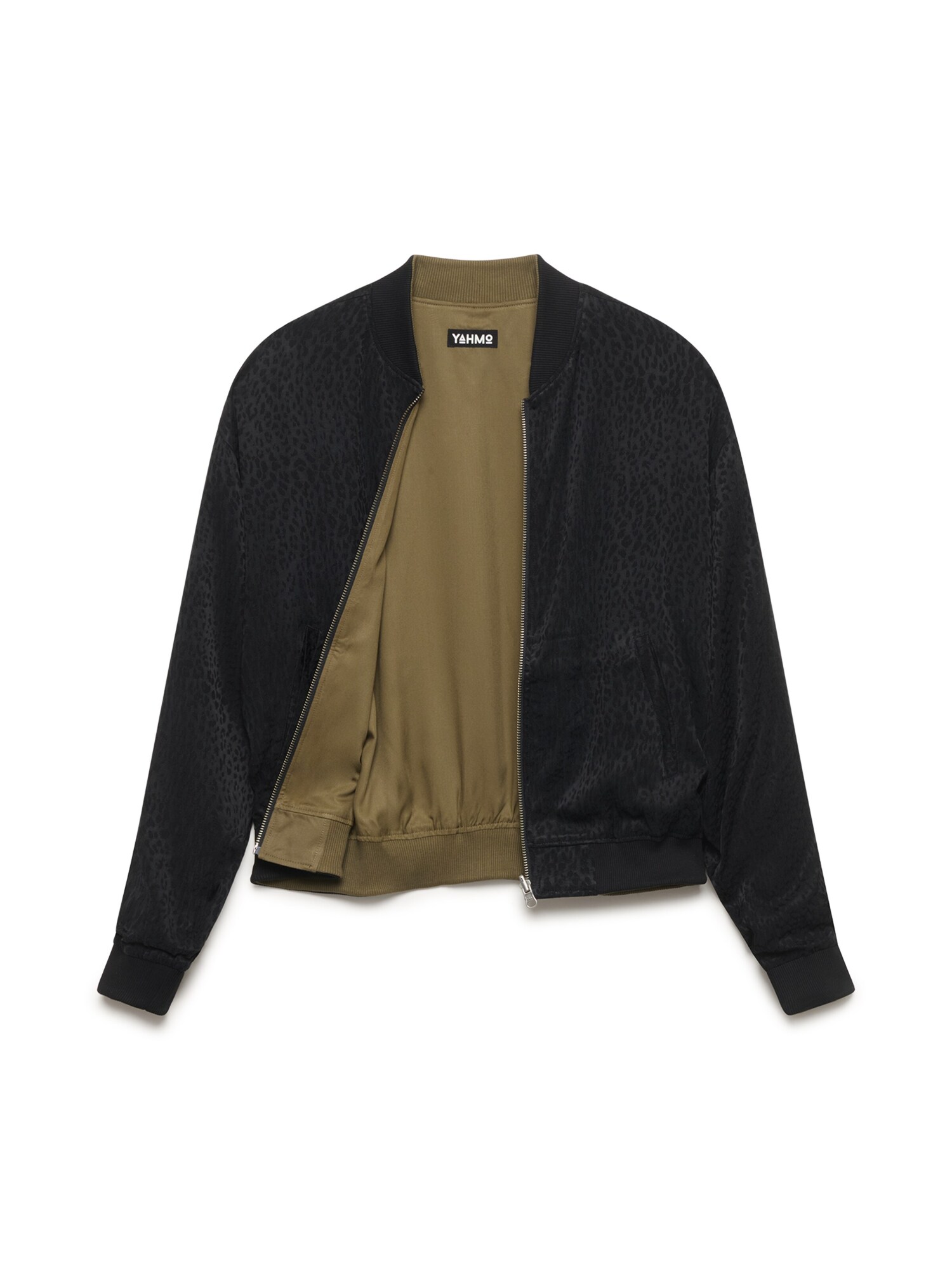 Yahmo Chaqueta de entretiempo 'Lene'  antracita / negro