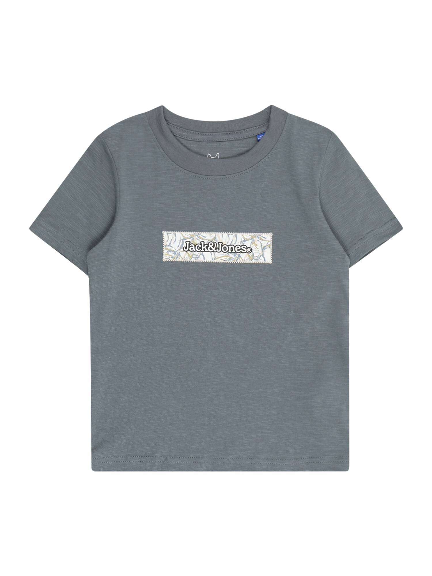 JACK & JONES MINI Póló 'JORSplit'  galambkék / fekete / fehér akciós termékkép 1