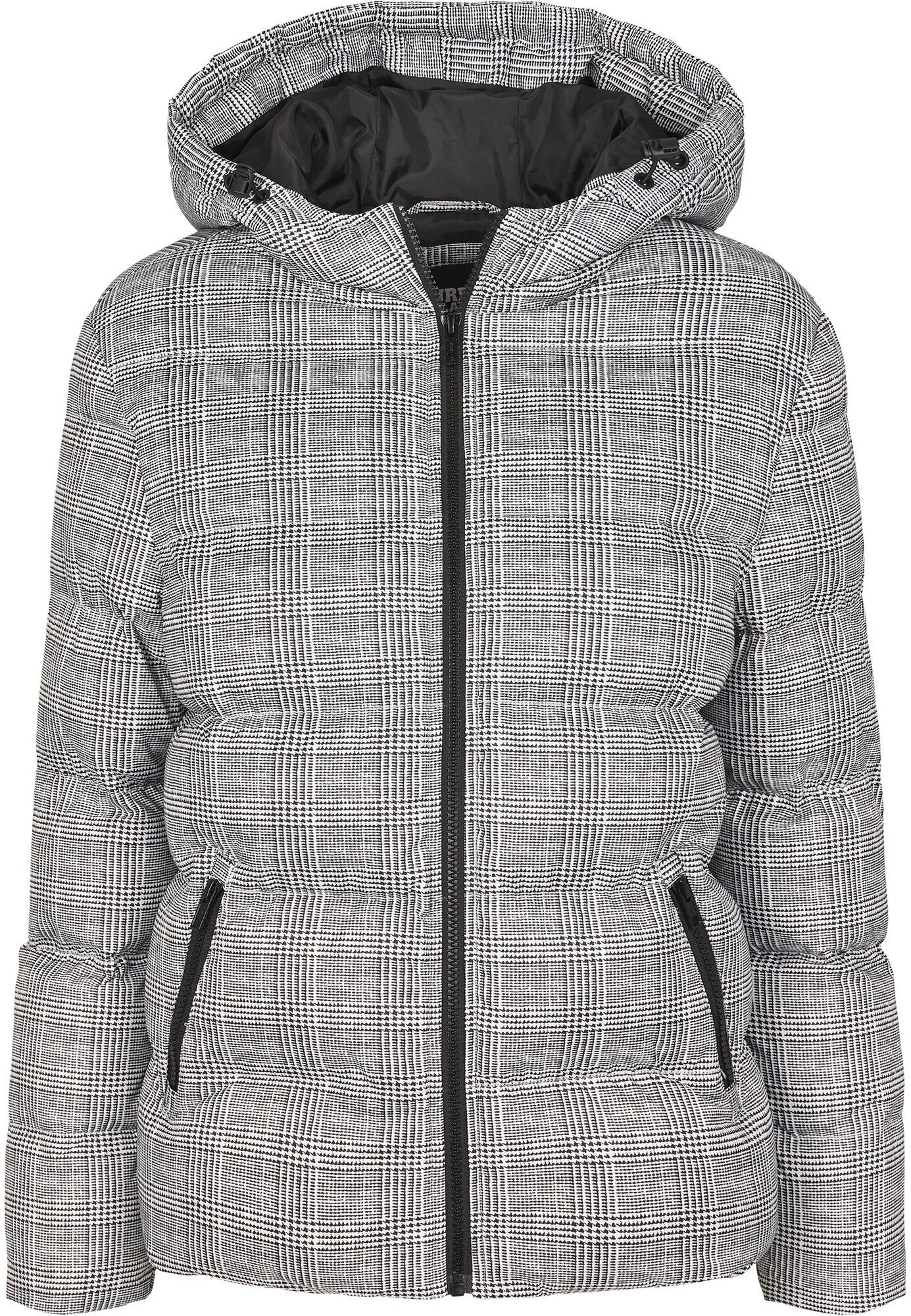 Urban Classics Žieminė striukė  natūrali balta / juoda