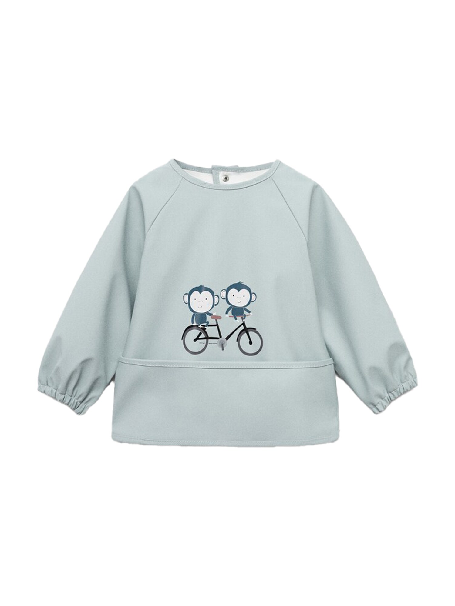 MANGO KIDS Bavețică MONKEY  verde petrol / verde mentă / negru / alb murdar