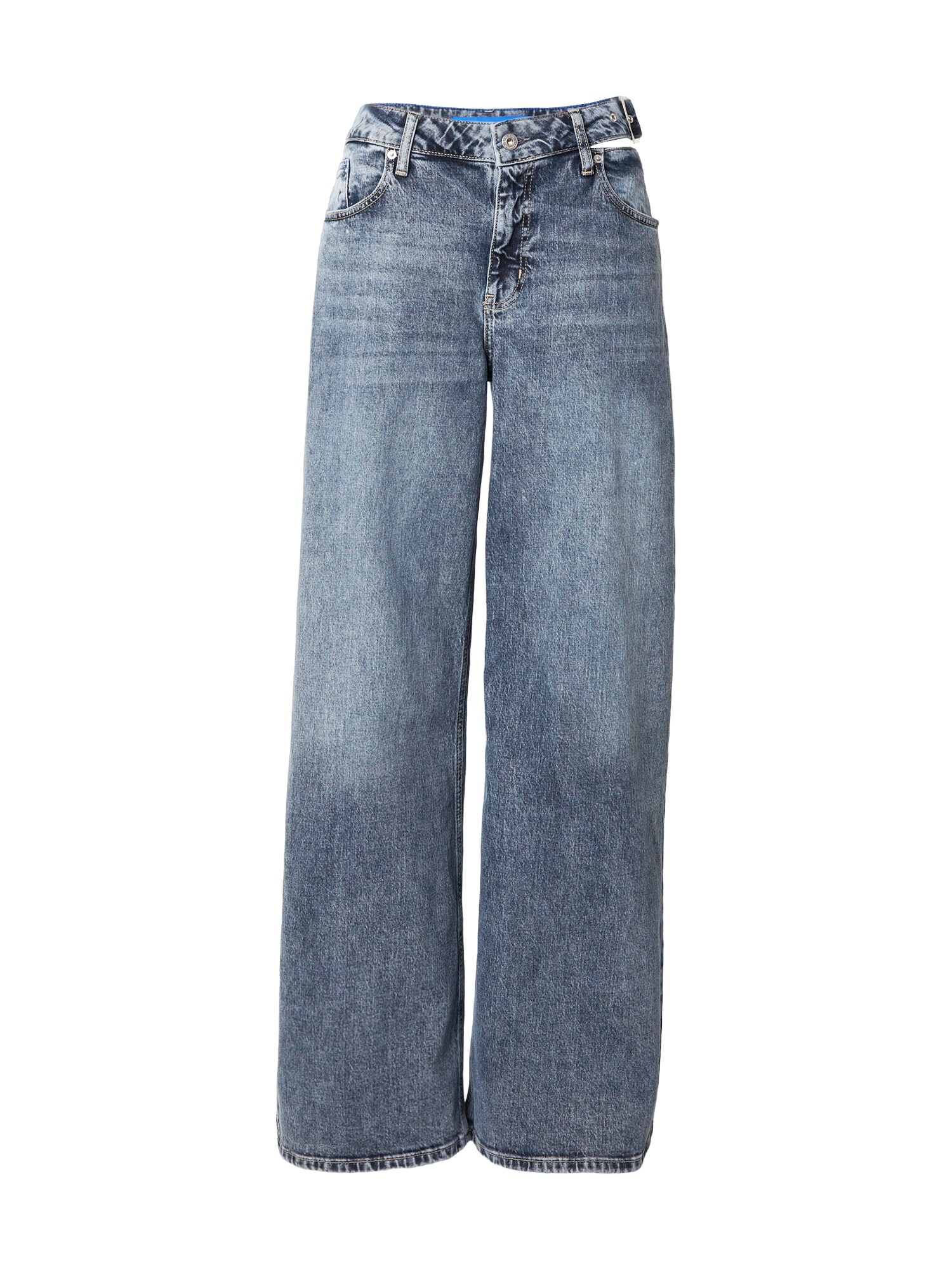 KARL LAGERFELD JEANS Traperice  plavi traper