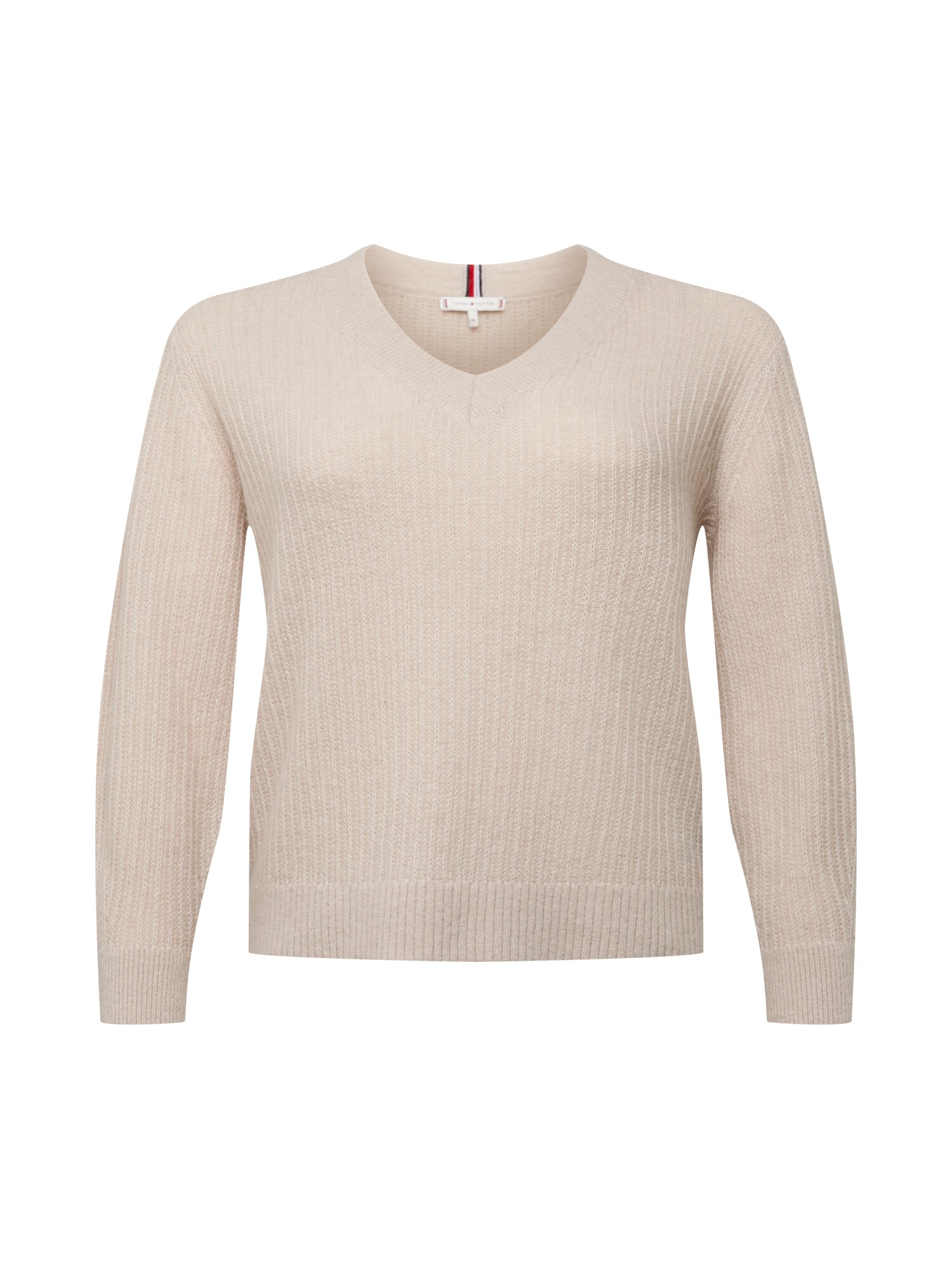 Tommy Hilfiger Curve Megztinis  smėlio