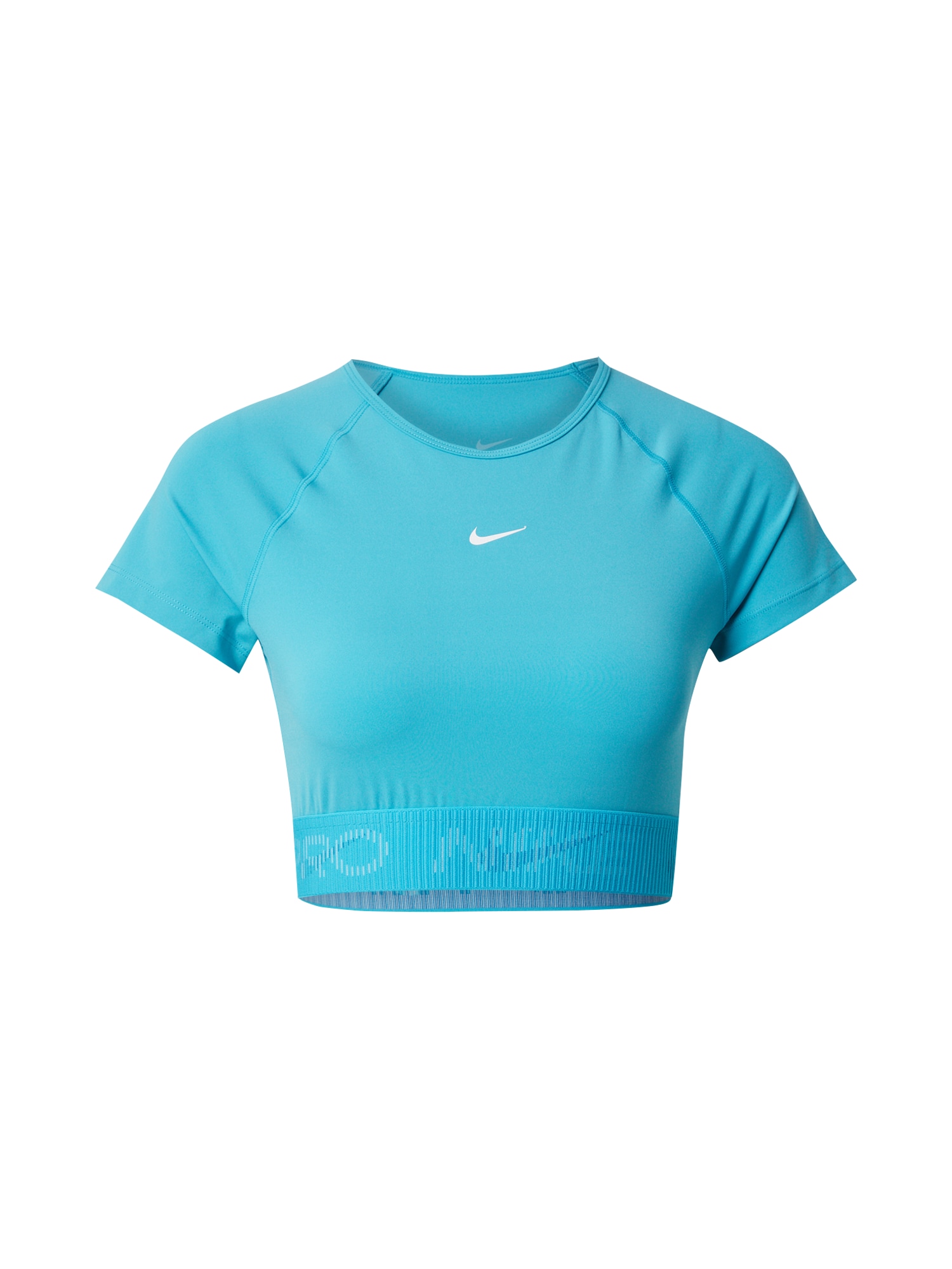 NIKE Funkcionális felső  vízszín / ciánkék / fehér akciós termékkép 1