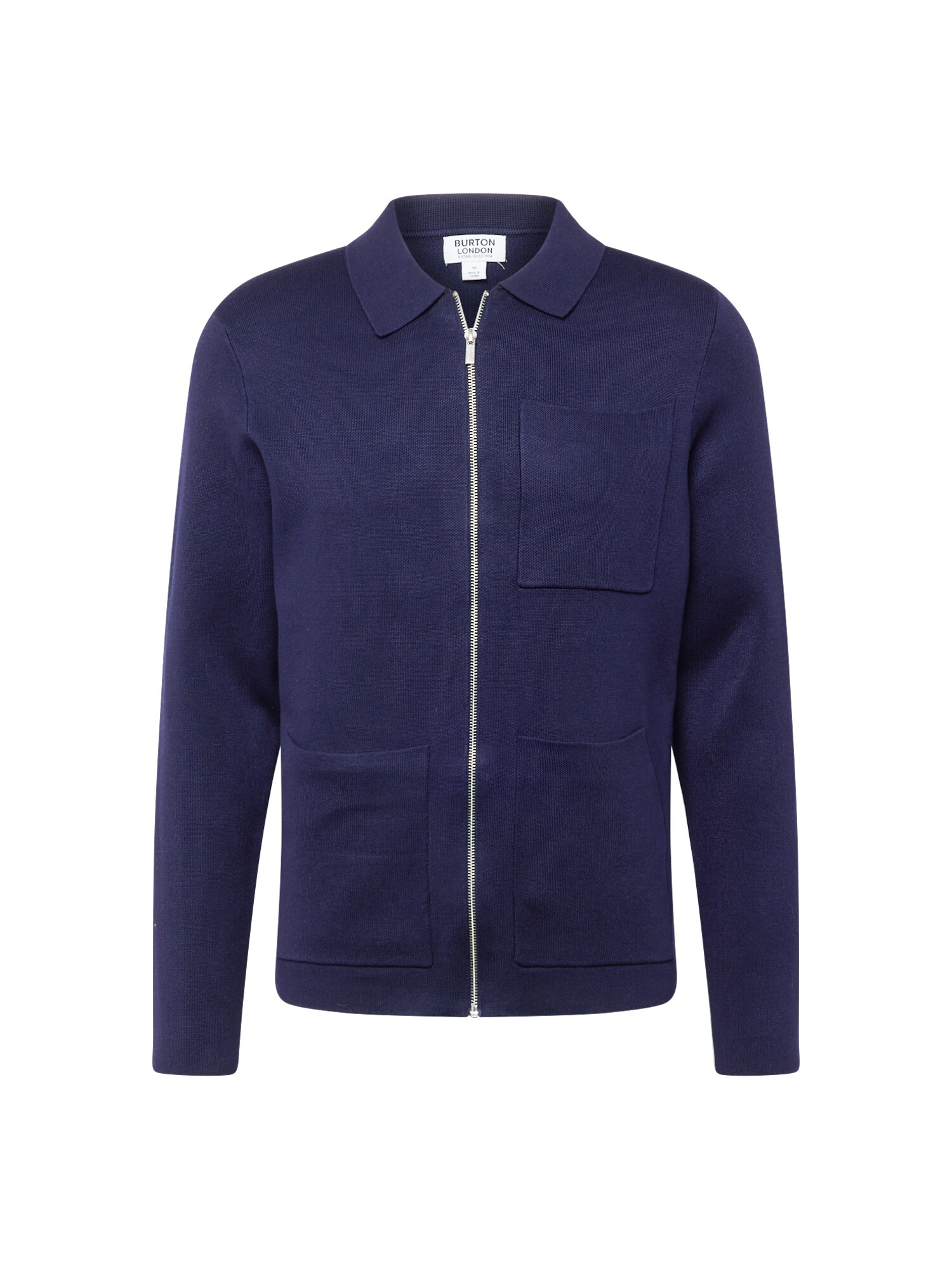 BURTON MENSWEAR LONDON Pletena jopa  mornarska