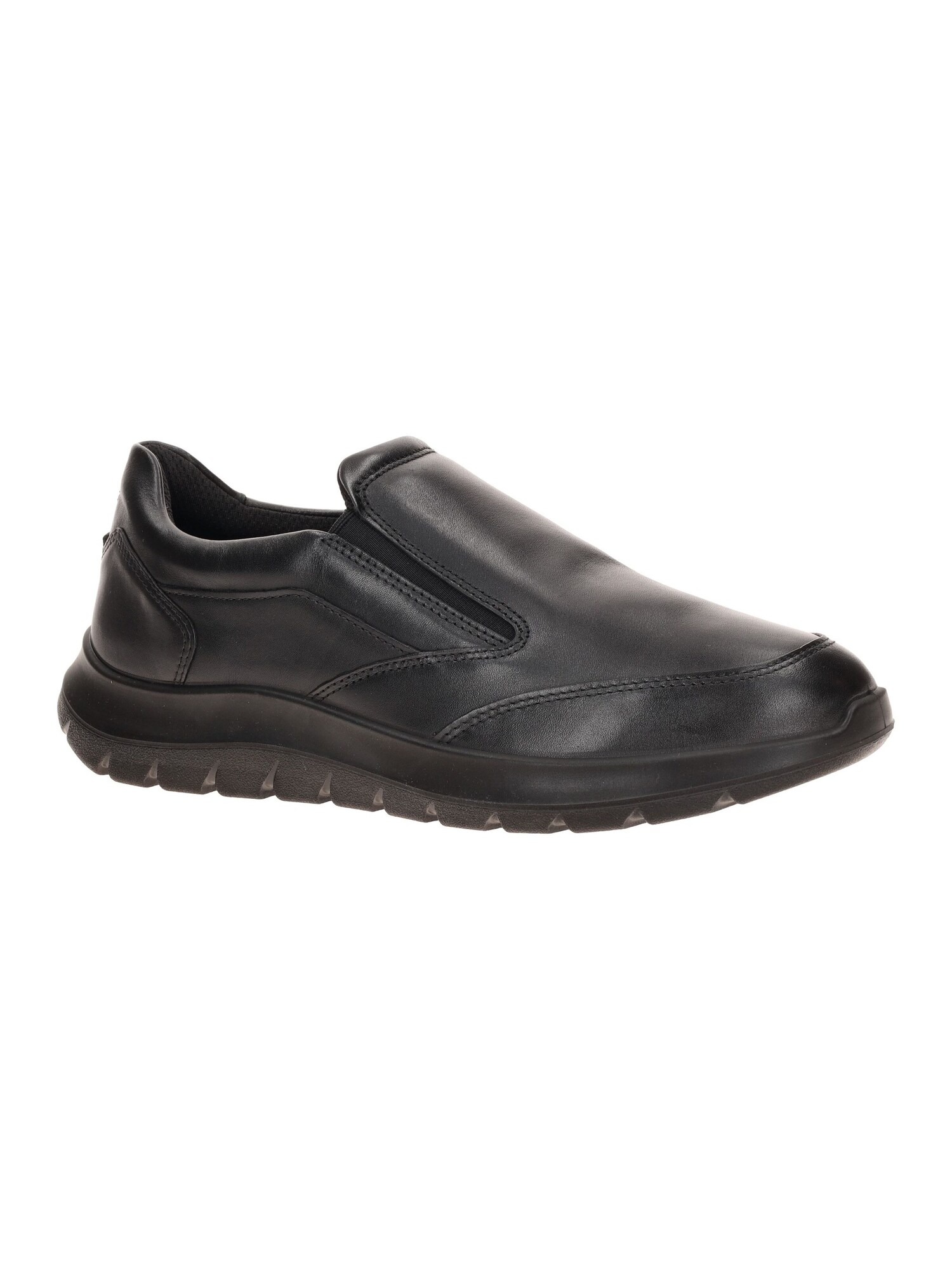 Ecco Hausschuh Ecco City Stride Slipper Schuhe Schwarz Glattleder 571824