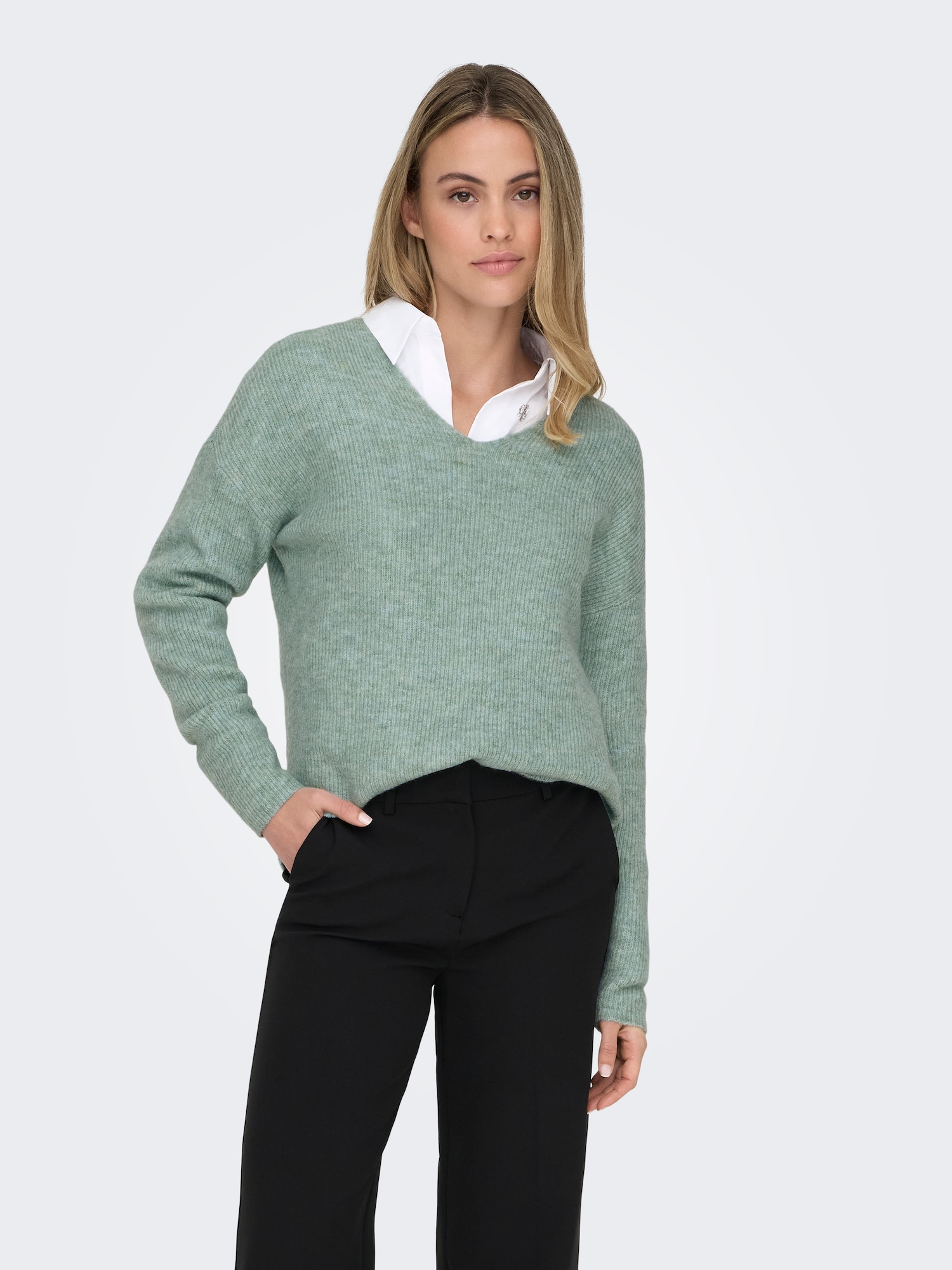 ONLY Pulóver 'ONLCamilla'  menta termék 2. képe