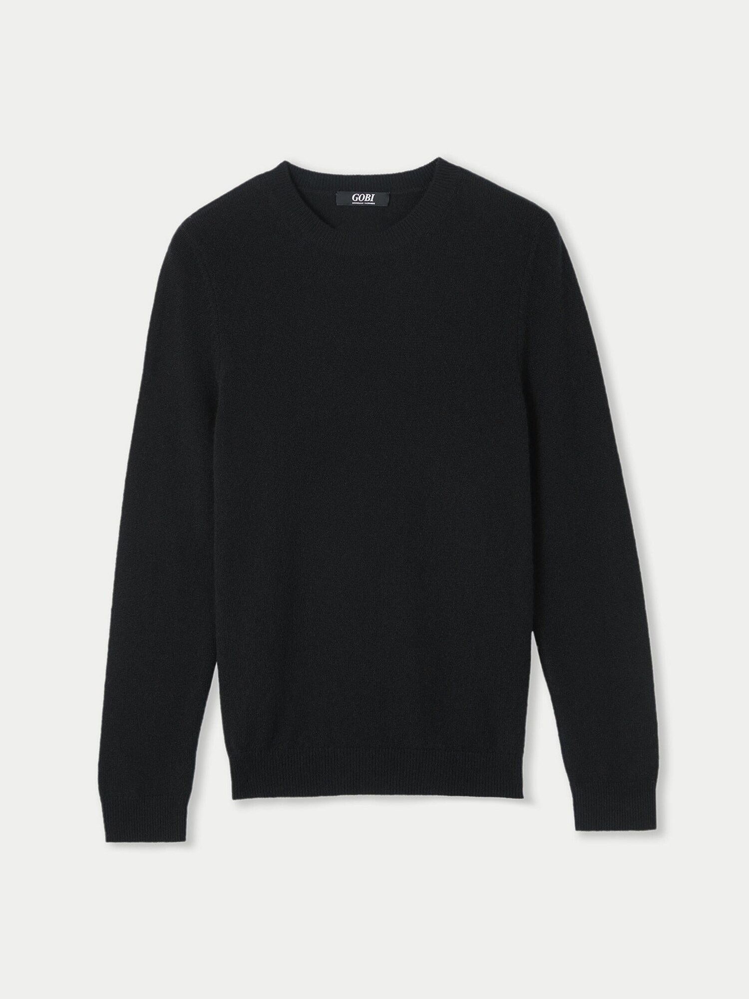 GOBI Cashmere Jersey 'Cashmere Hat &amp; Sweater Set'  negro