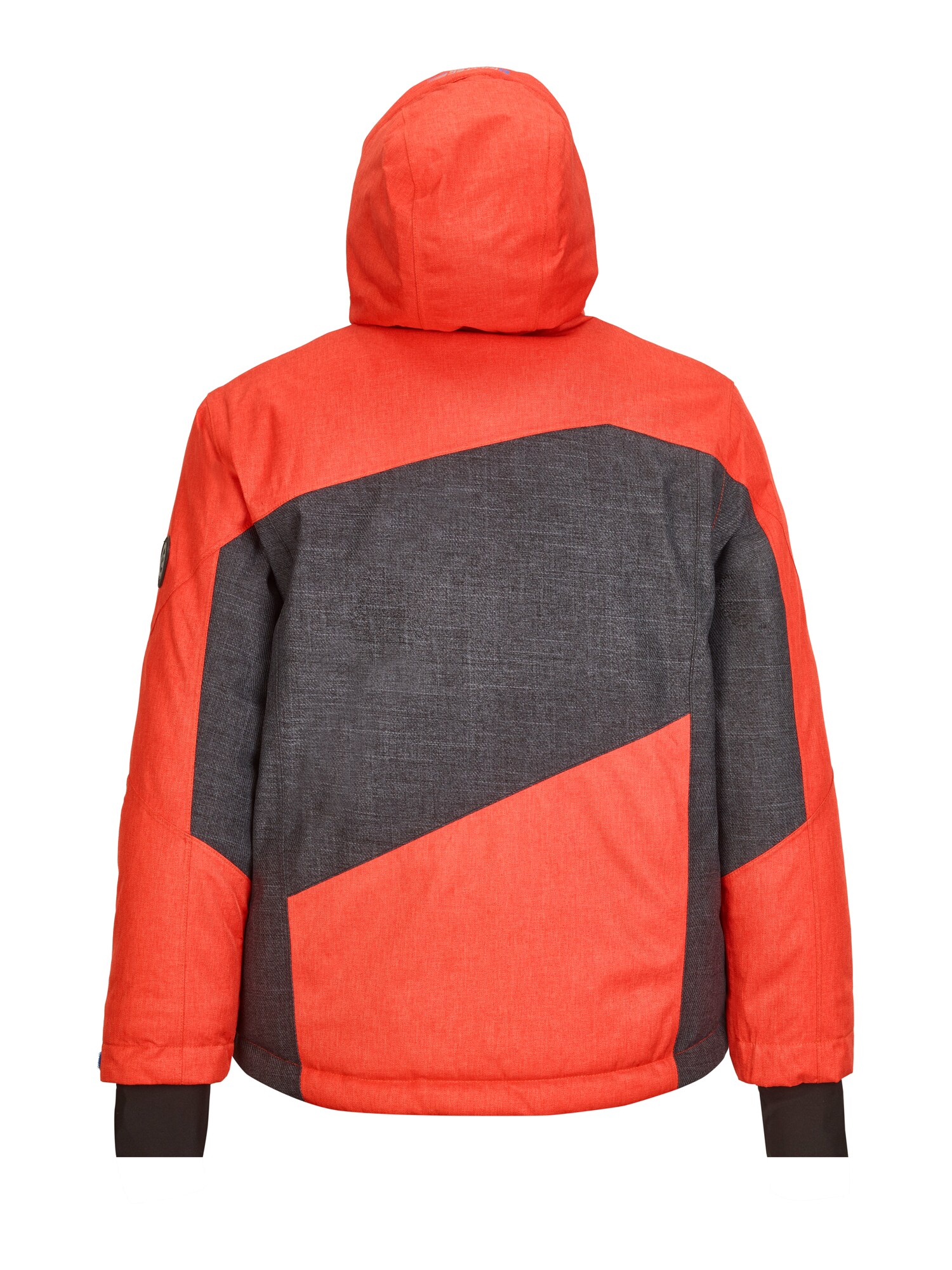KILLTEC Outdoor jacket 'Malcom'  anthracite / dark orange