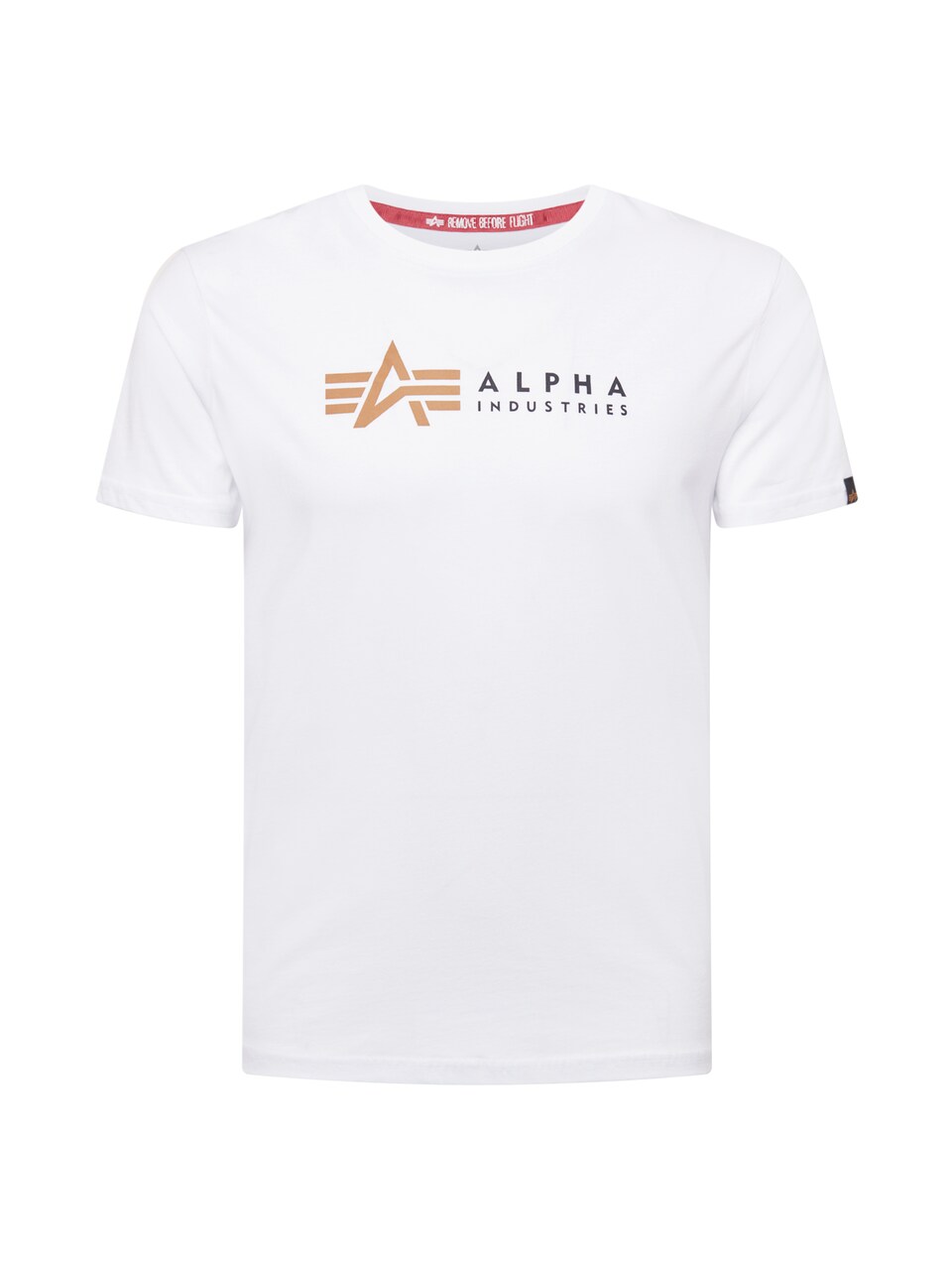 T-shirt konjak / svart