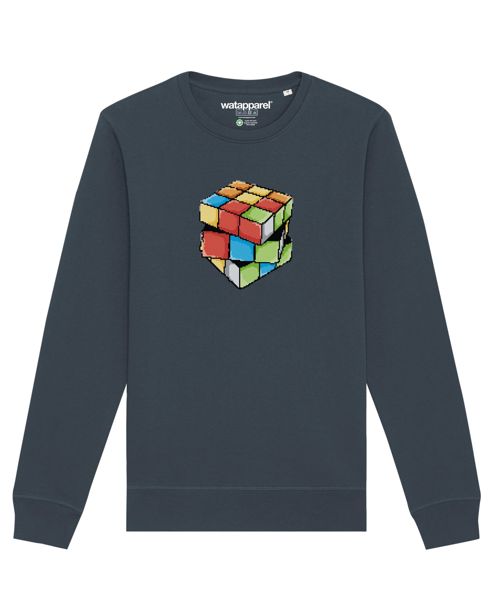Thumbnail - Sweatshirt ' Pixel Zauberwürfel '