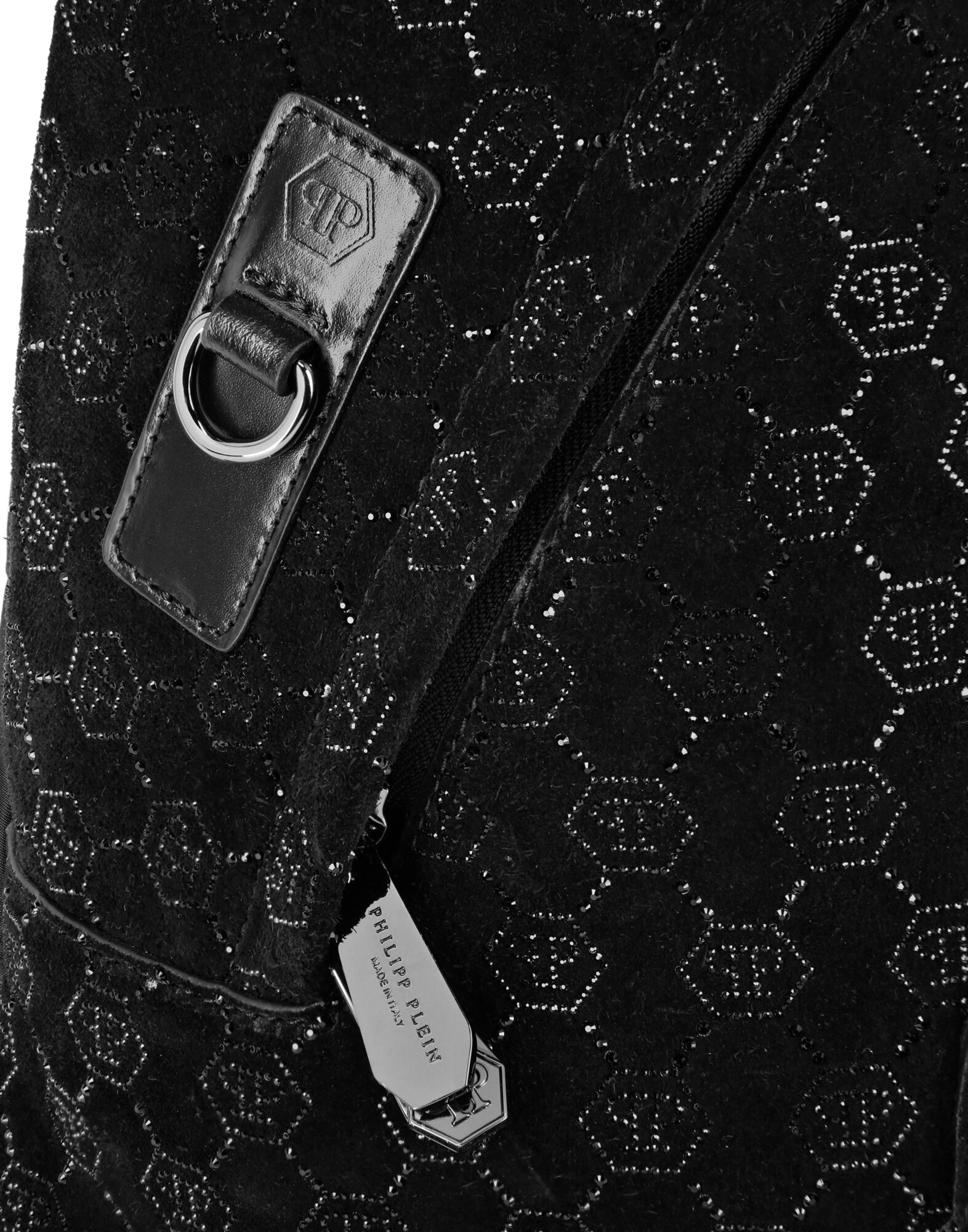 Philipp Plein Mochila  negro / blanco – imagen 3