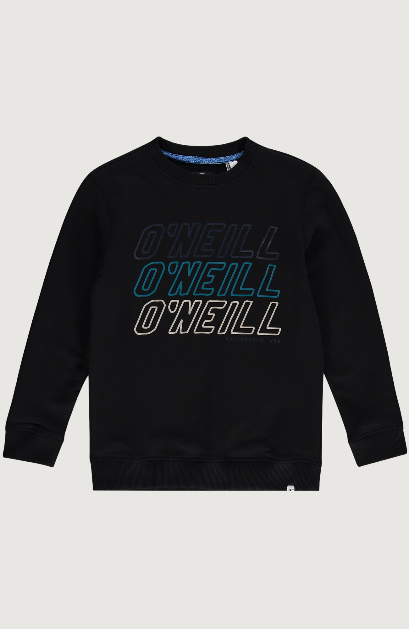 O'NEILL Megztinis be užsegimo 'Beanie'  juoda / mėlyna / geltona