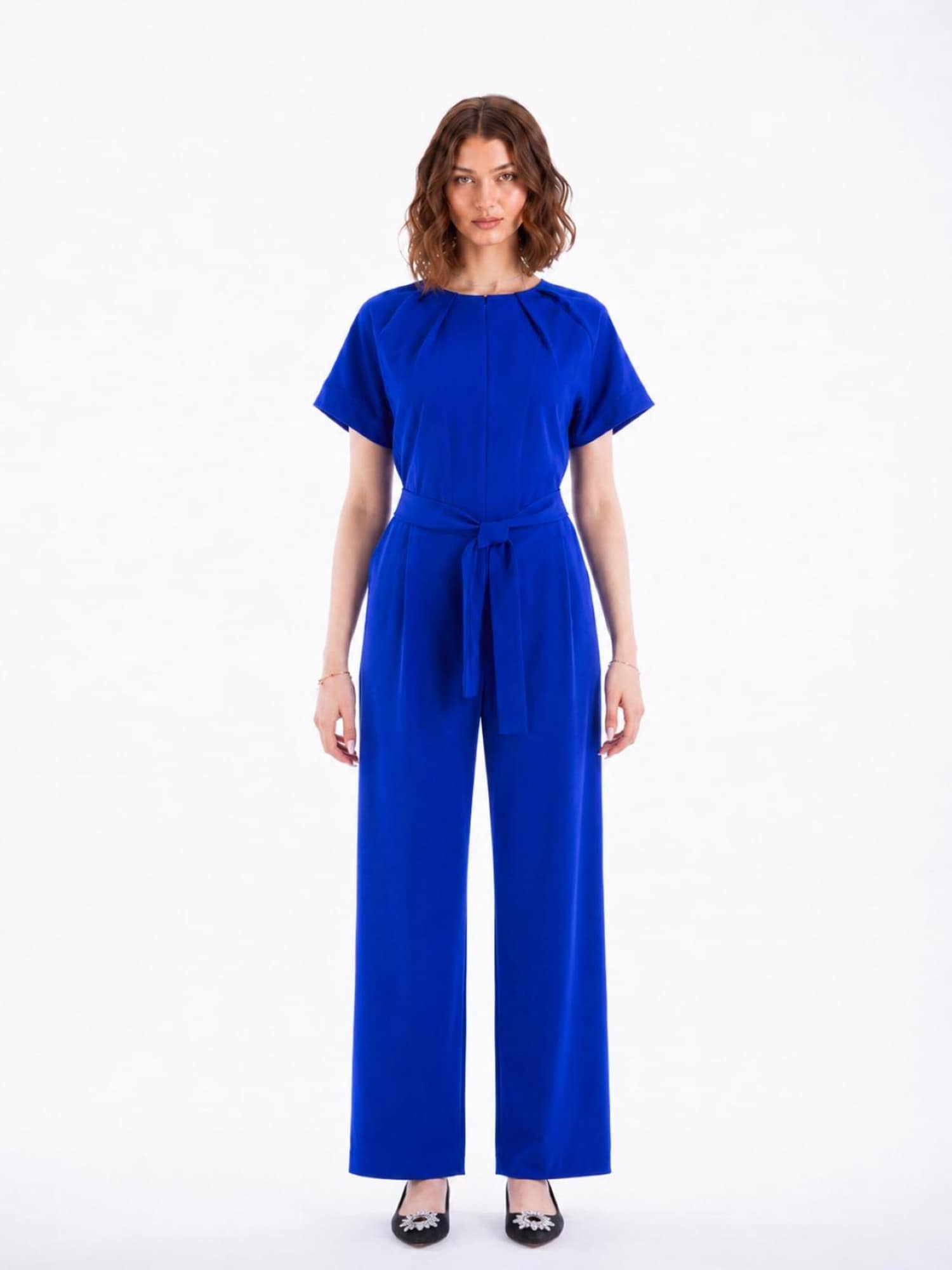 BIBI SAKALIEVA Jumpsuit 'Royal Blue Wide-Leg Jumpsuit' azul real