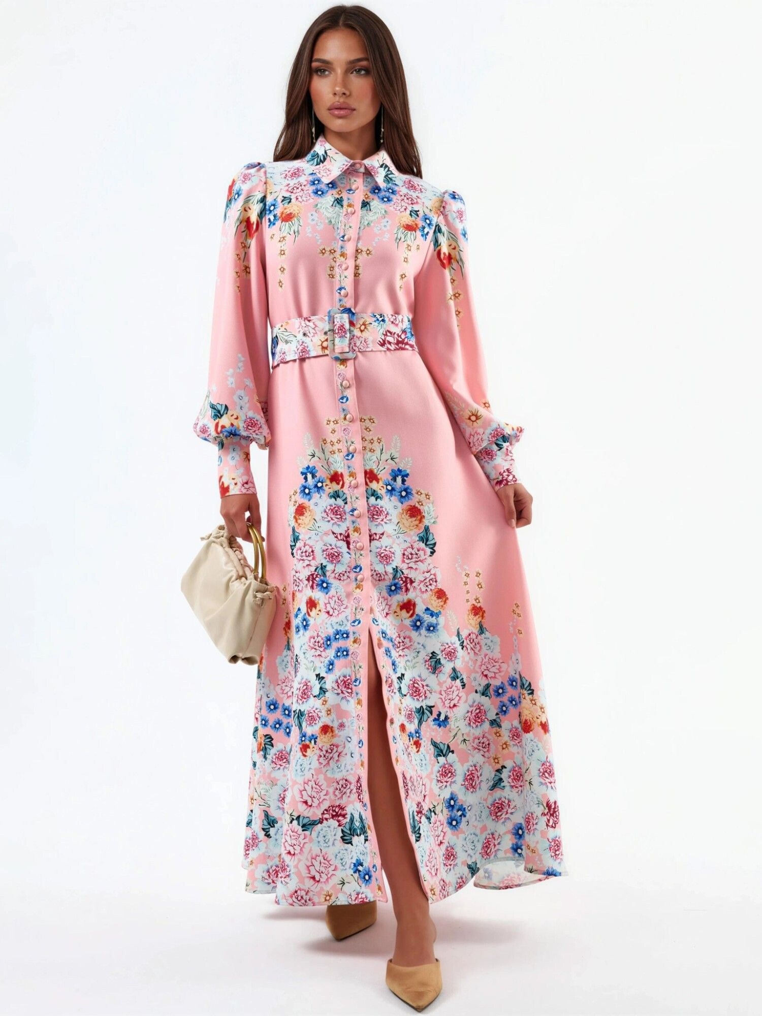 MSN Collection Haljina 'Maxi' miks boja