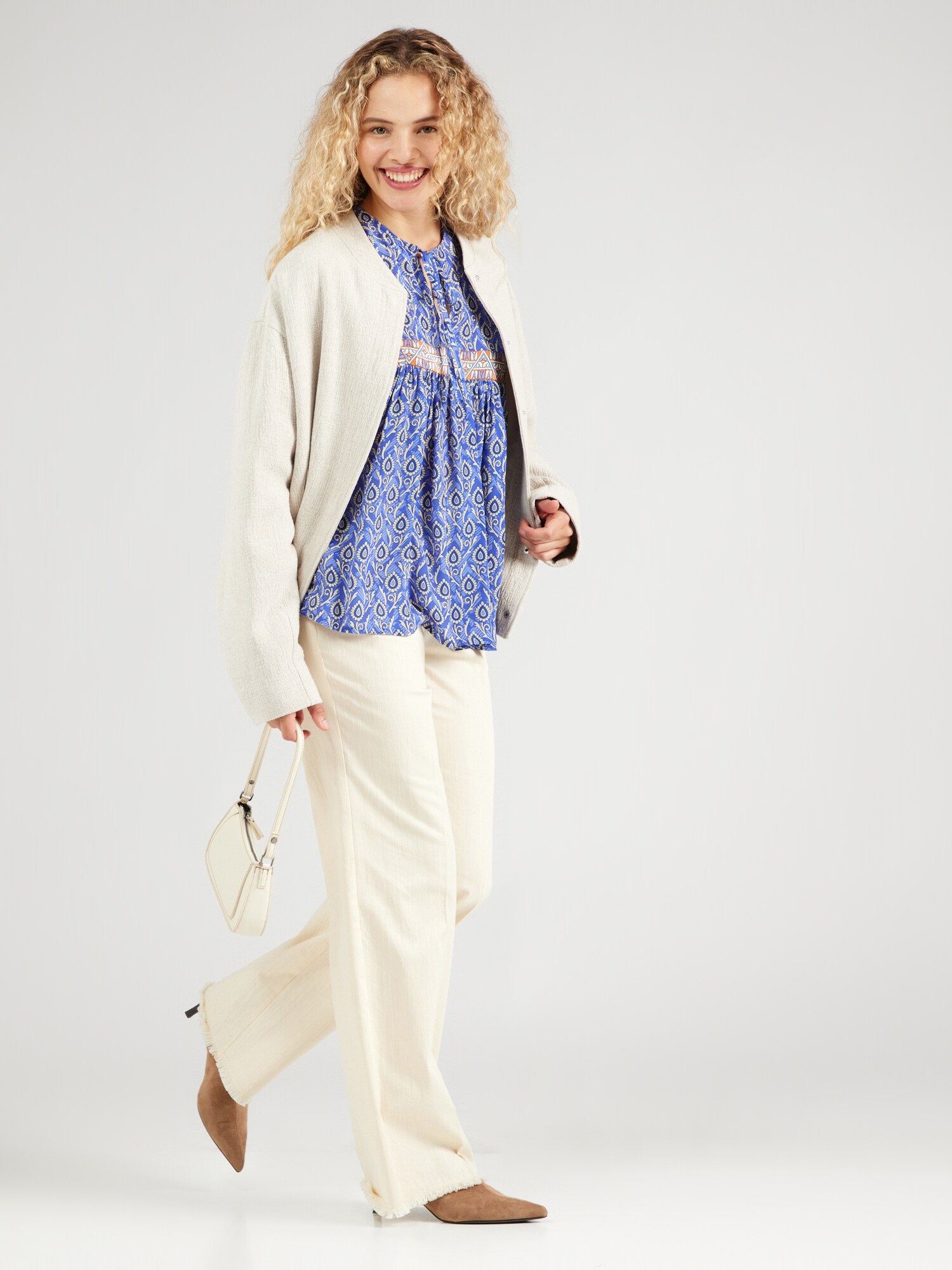 Thumbnail - Lollys Laundry Bluse Teel