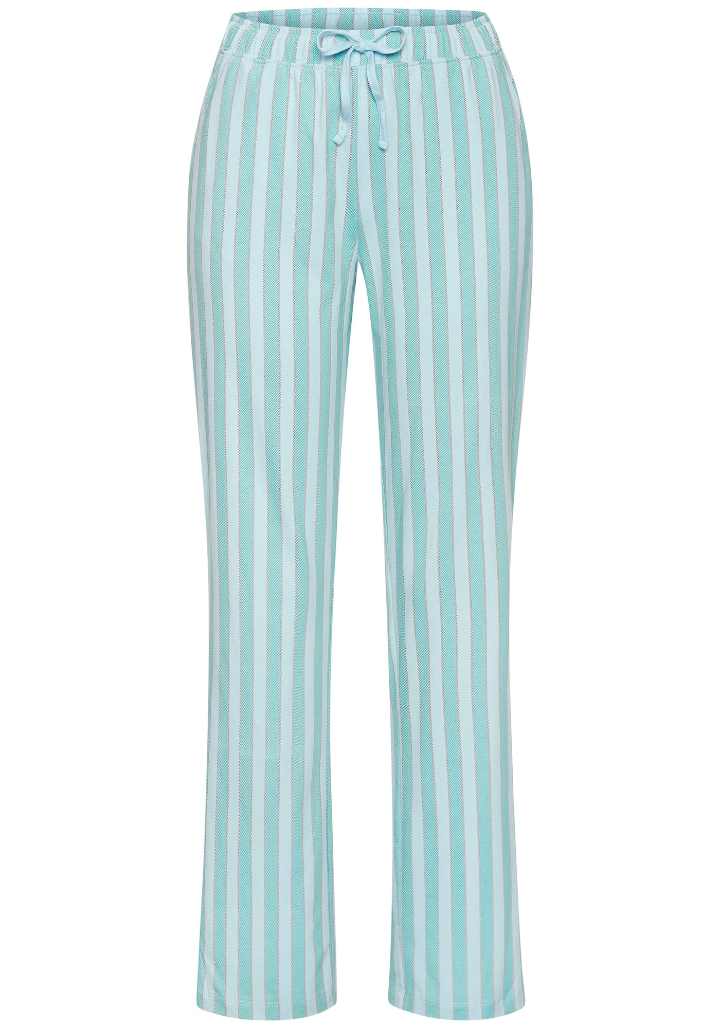 VIVANCE Pantaloni de pijama  turcoaz / albastru deschis / maro