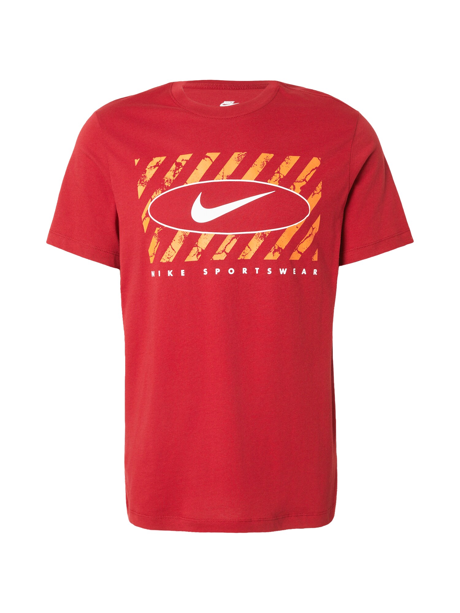 Nike Sportswear Tričko  žltá / červená