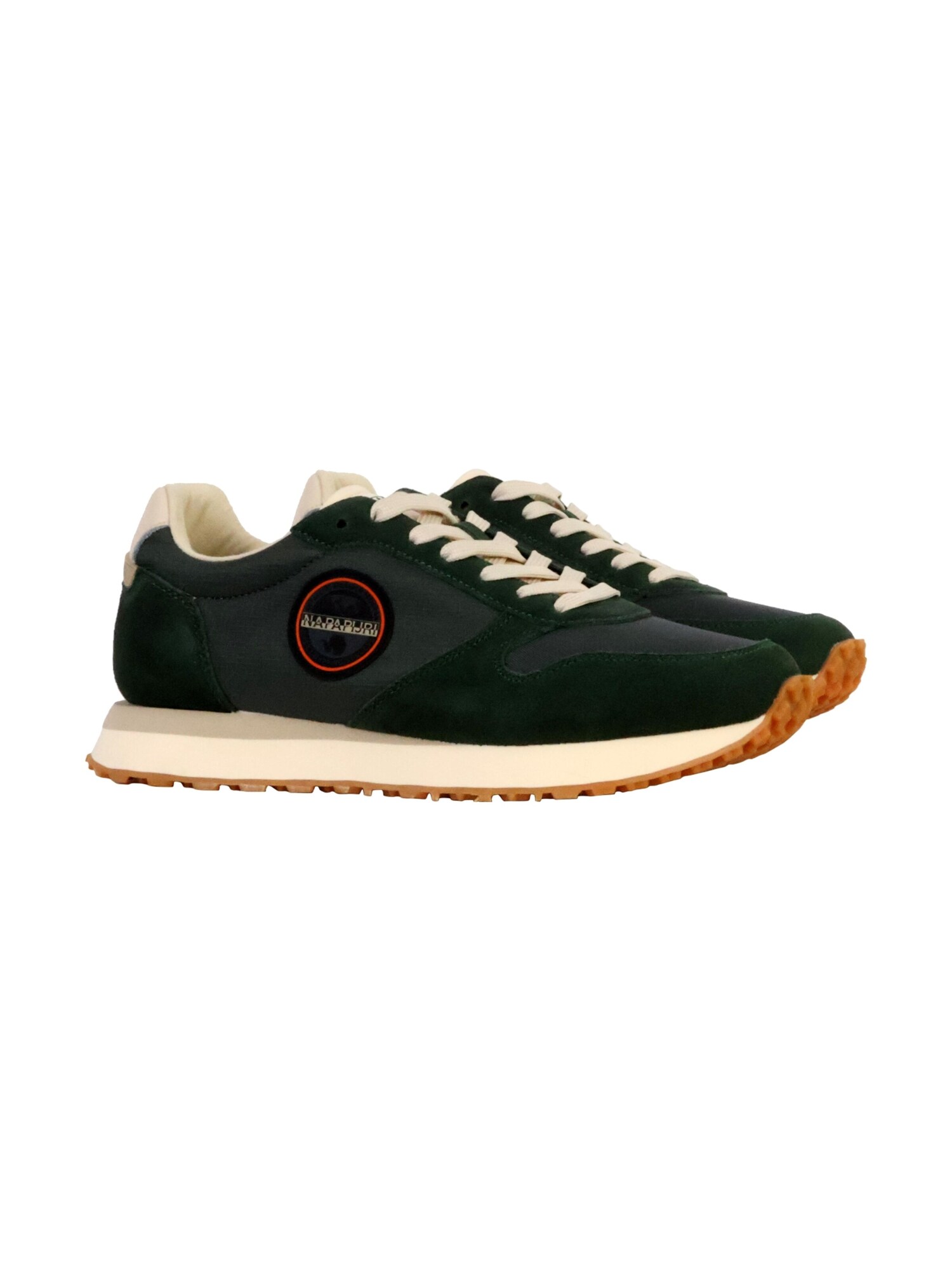 NAPAPIJRI Calzado deportivo con cordones 'Sun Low-Top-Sneaker aus Leder' verde – imagen 3