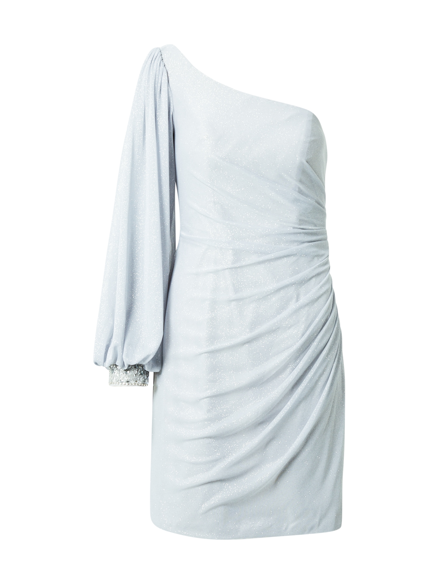 LUXUAR Kokteilinė suknelė sidabrinė / šviesiai mėlyna