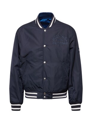 Tommy Hilfiger Tussenjas Marine / Wit