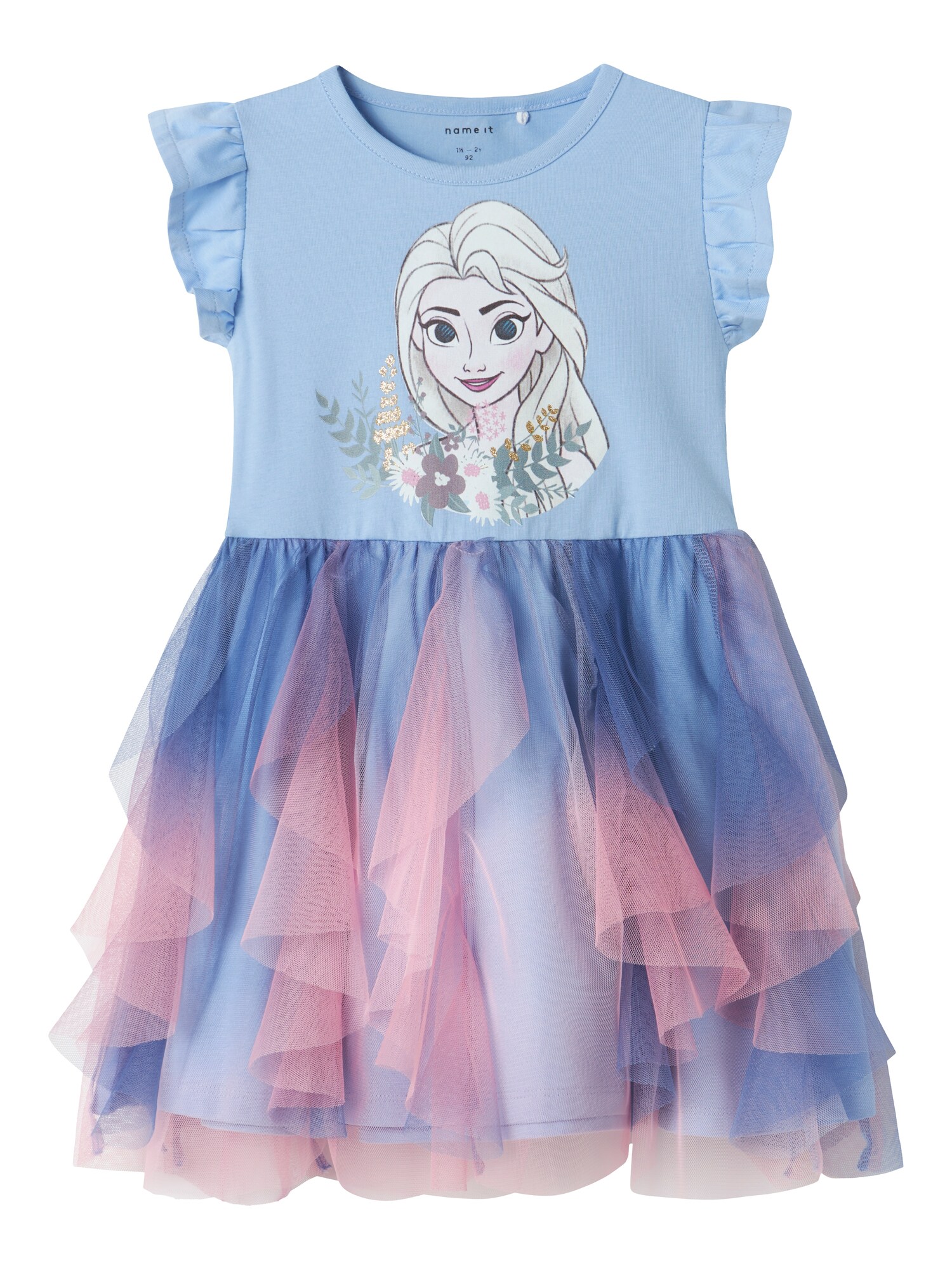 NAME IT Ruha 'NMFAblina Frozen'  kék / világoskék / rózsaszín / piszkosfehér akciós termékkép 1