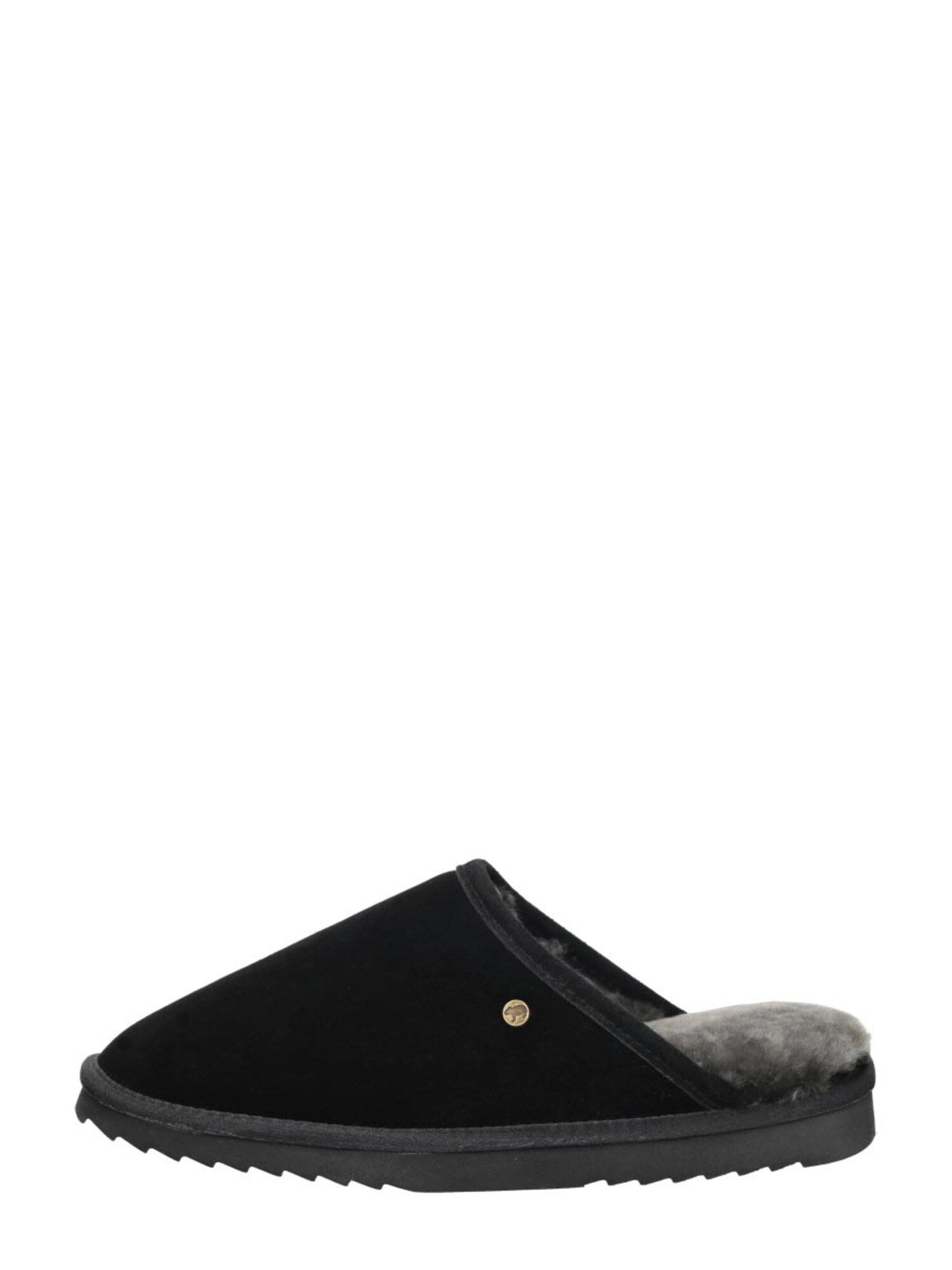 Warmbat Huisschoen 'Classic' Zwart