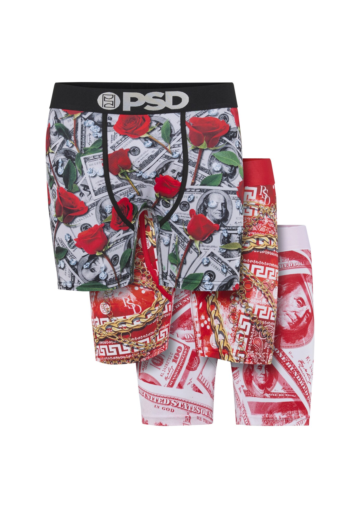 PSD Calzoncillo boxer  mezcla de colores