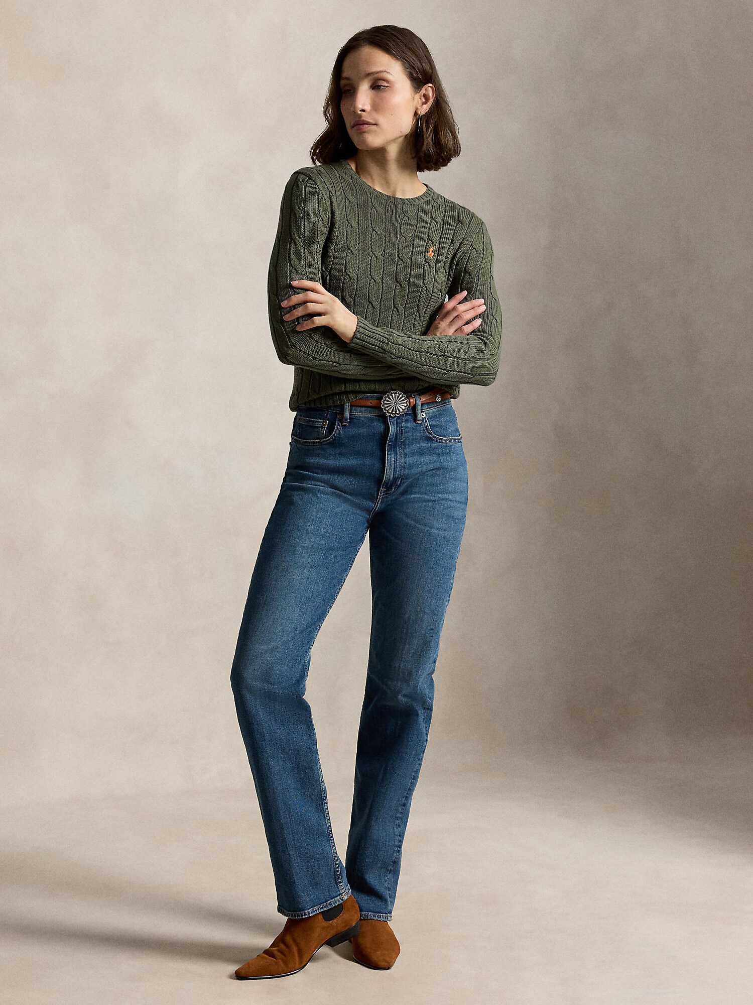 Polo Ralph Lauren Jersey oliva – imagen 4