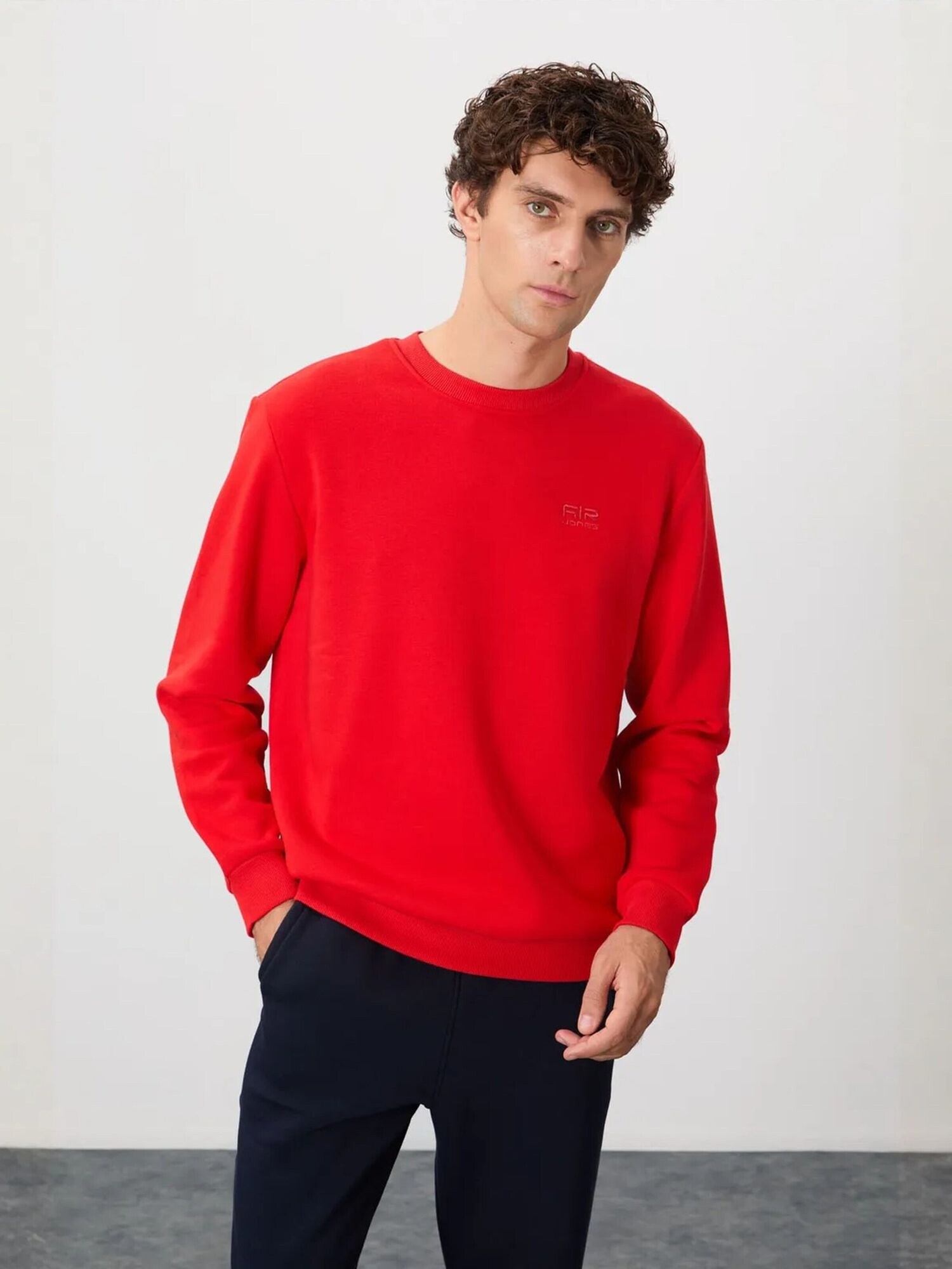Tommy Life Sweater majica crvena