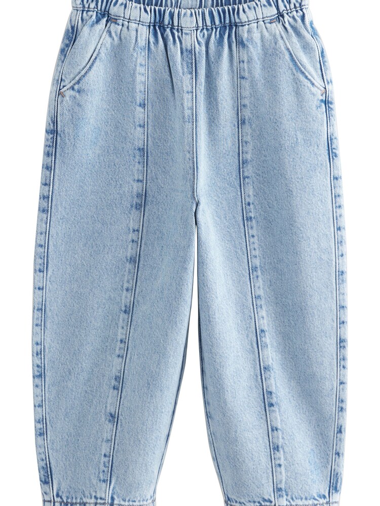 Next Barrel-Jeans Mädchen Größe 128 blue denim