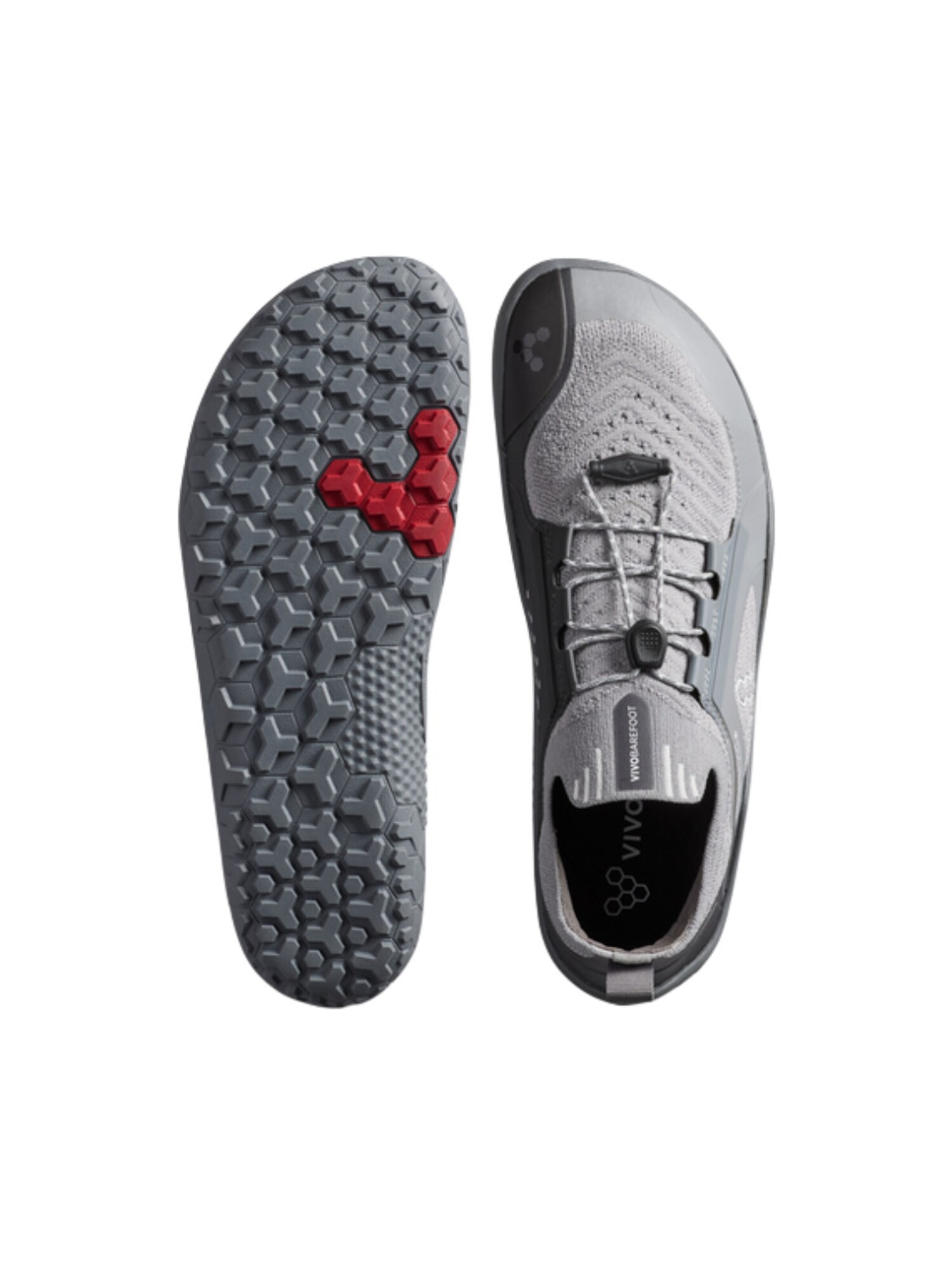 Vivo Barefoot Zapatillas deportivas bajas 'PRIMUS TRAIL KNIT FG'  gris – imagen 4