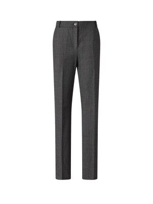 PINKO Pantalón 'PINKO PLEIONE PANTALONE LANA ARMATURATA PANTALONE'  gris oscuro