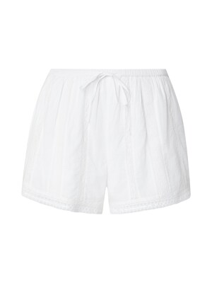 Abercrombie & Fitch Pantalón  blanco