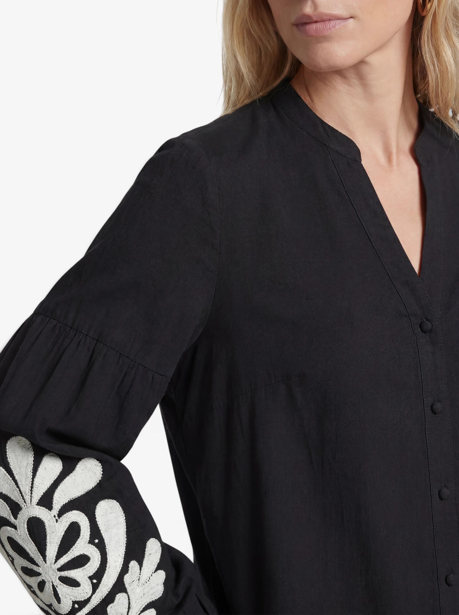 VERO MODA Blúzka 'VMJUPITER'  čierna / biela (obrázok 5)