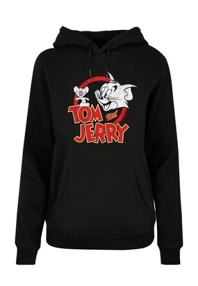 F4NT4STIC Sweatshirt ‘ Tom And Jerry ‘ Gemengde kleuren / Zwart