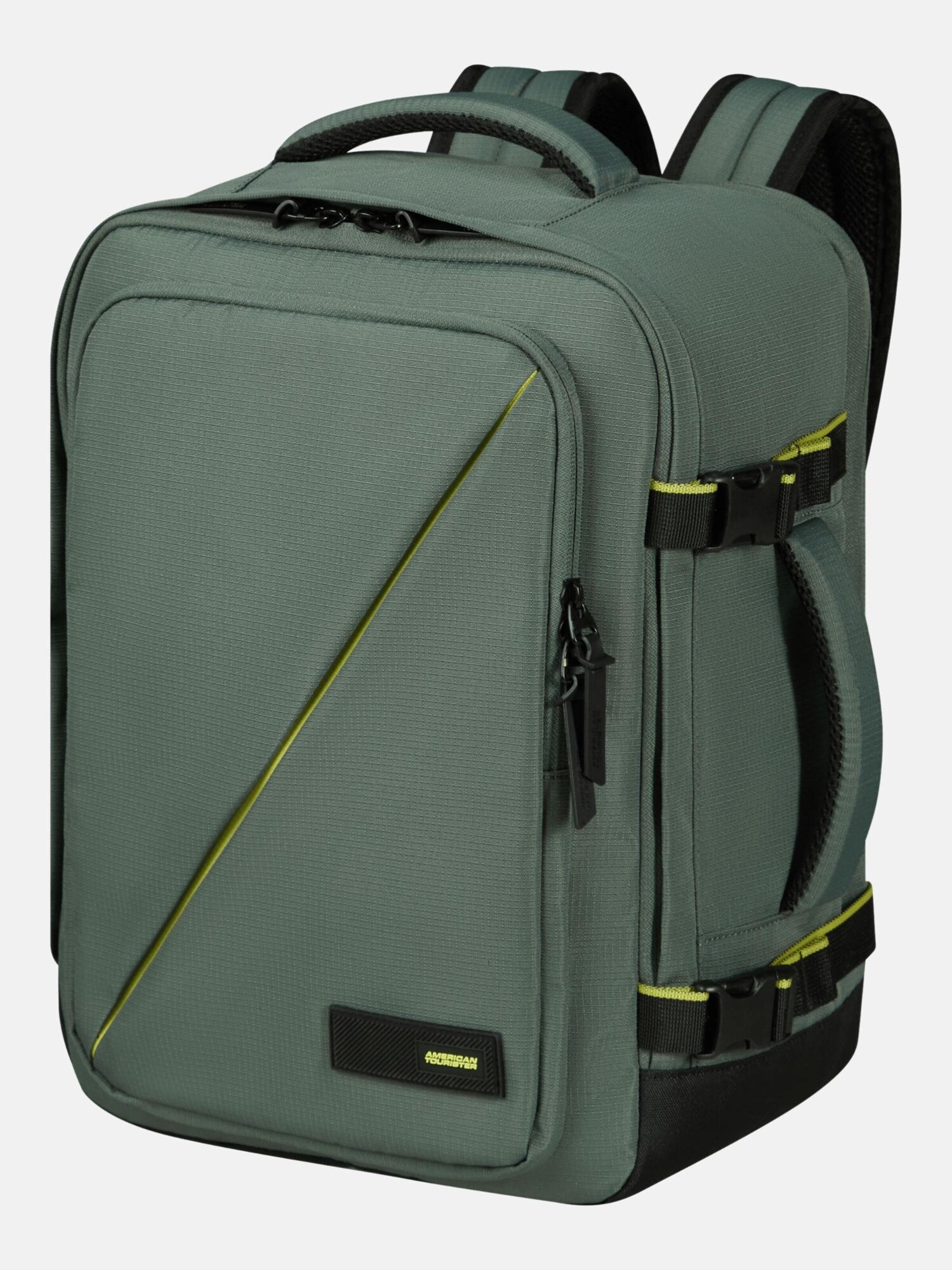 American Tourister Mochila 'TAKE2CABIN CASUAL BACKPACK MS'  verde oscuro – imagen 3