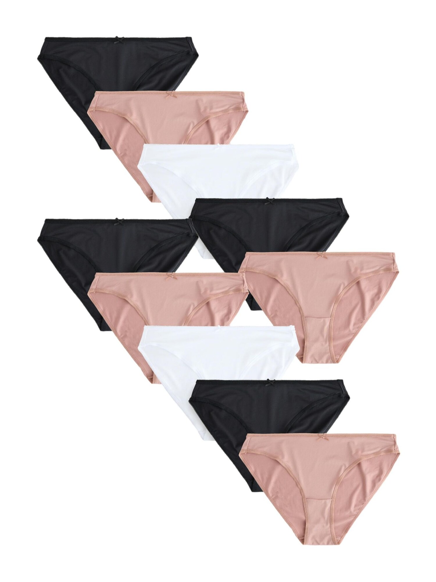 Next Slip  culoarea pielii / negru / alb